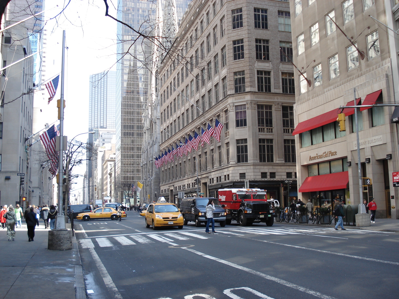 Picture United States New York down the 5th Avenue 2006-03 73 - Sight down the 5th Avenue