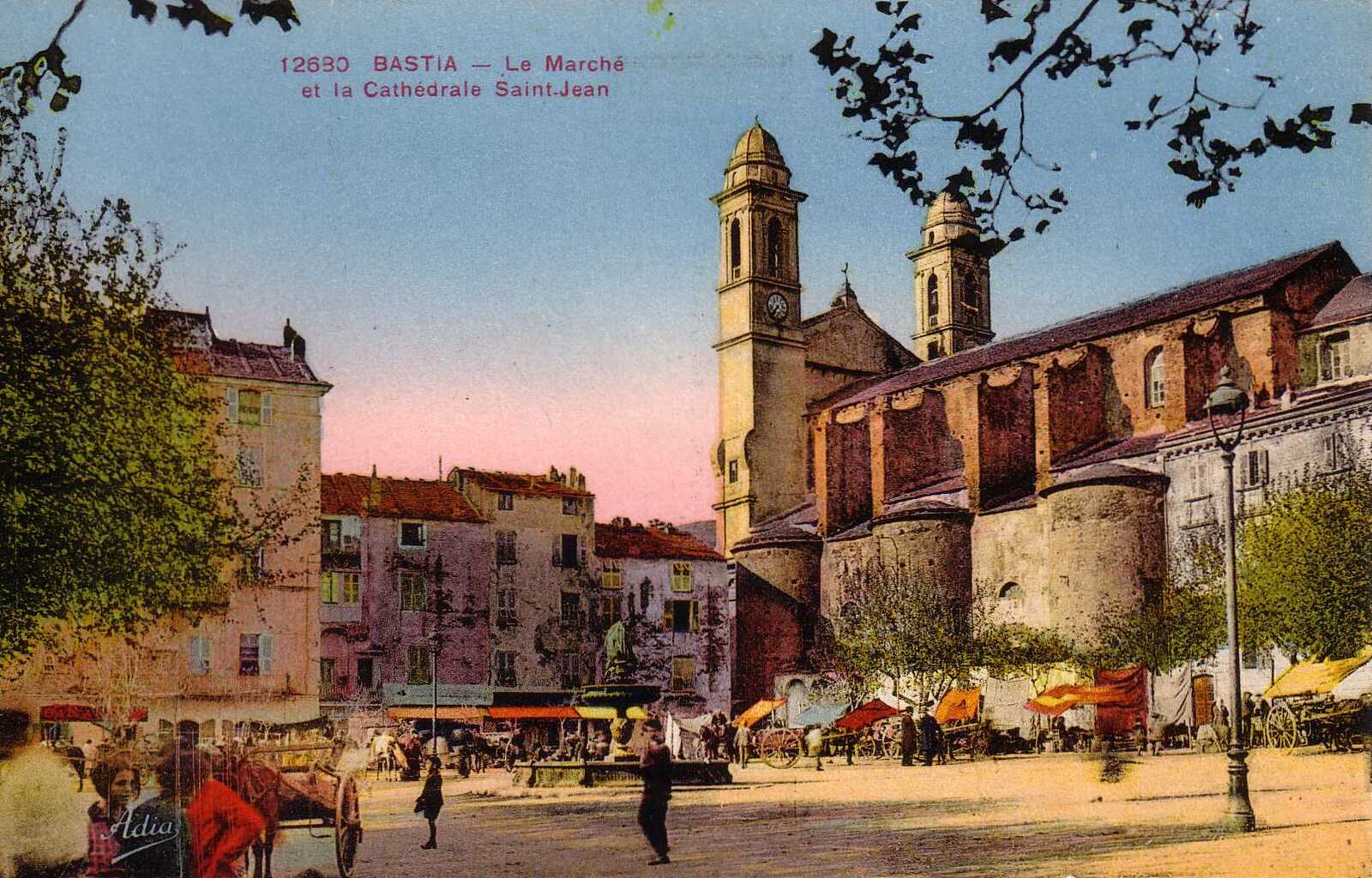 Picture France Corsica Old Postcards bastia 1900-01 165 - Sight bastia