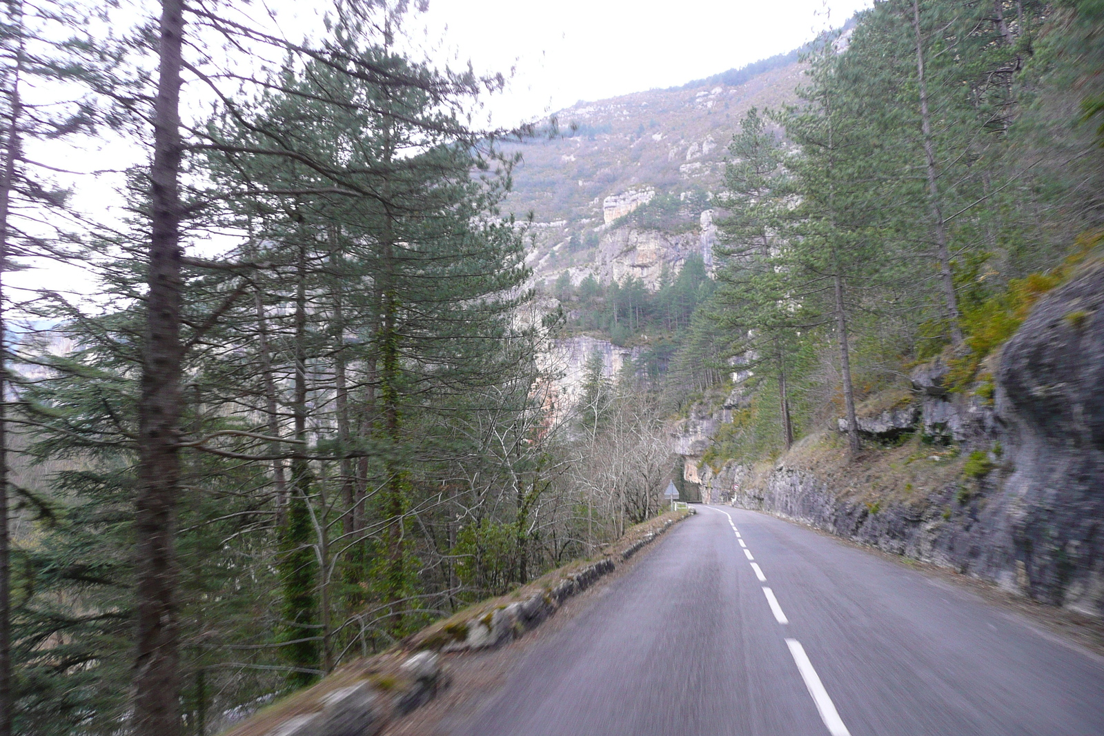 Picture France Gorges du Tarn 2008-04 31 - Road Map Gorges du Tarn