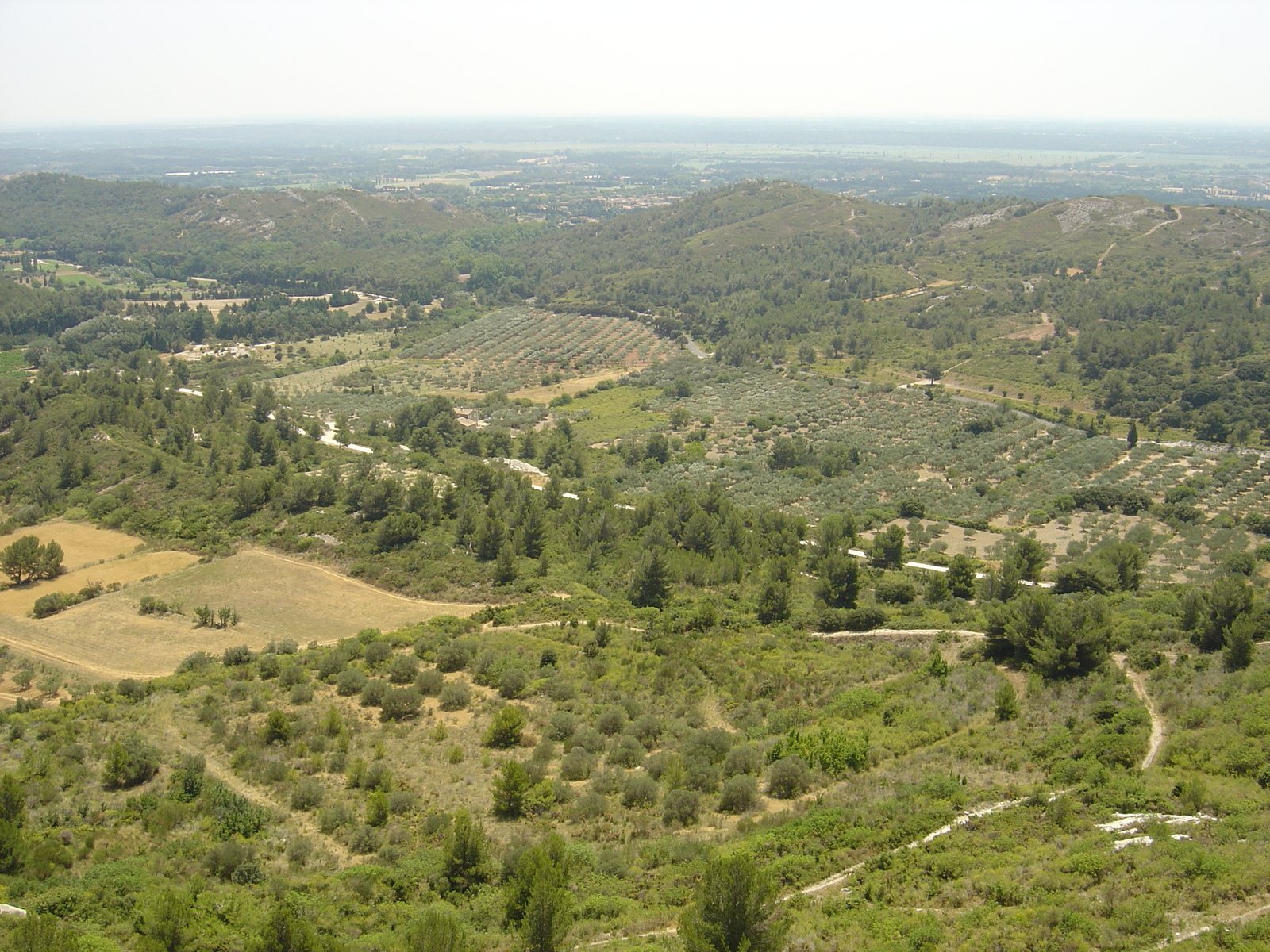 Picture France Baux de Provence 2004-08 21 - View Baux de Provence