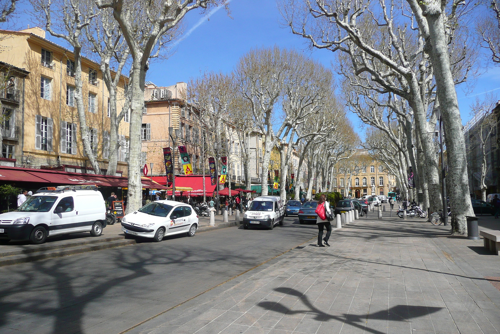 Picture France Aix en Provence Cours Mirabeau 2008-04 37 - Discover Cours Mirabeau