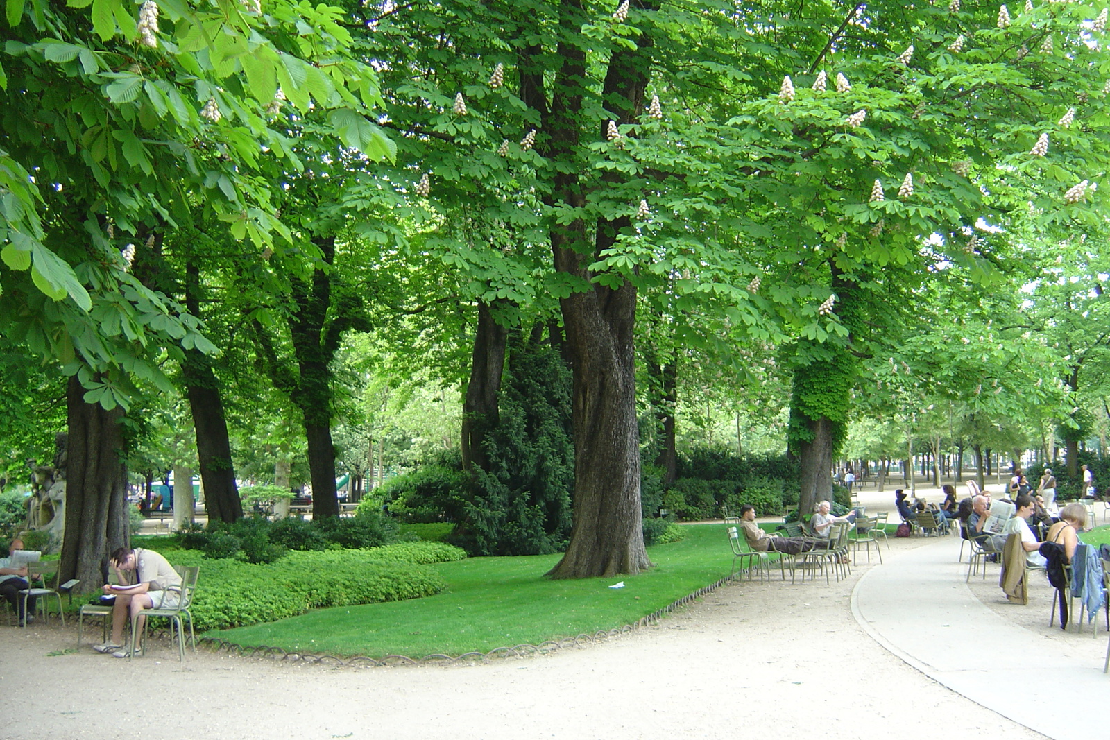 Picture France Paris Luxembourg Garden 2007-04 205 - Road Map Luxembourg Garden