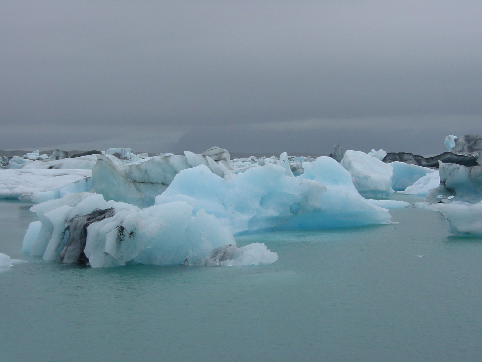 Picture Iceland Jokulsarlon 2003-06 15 - Perspective Jokulsarlon