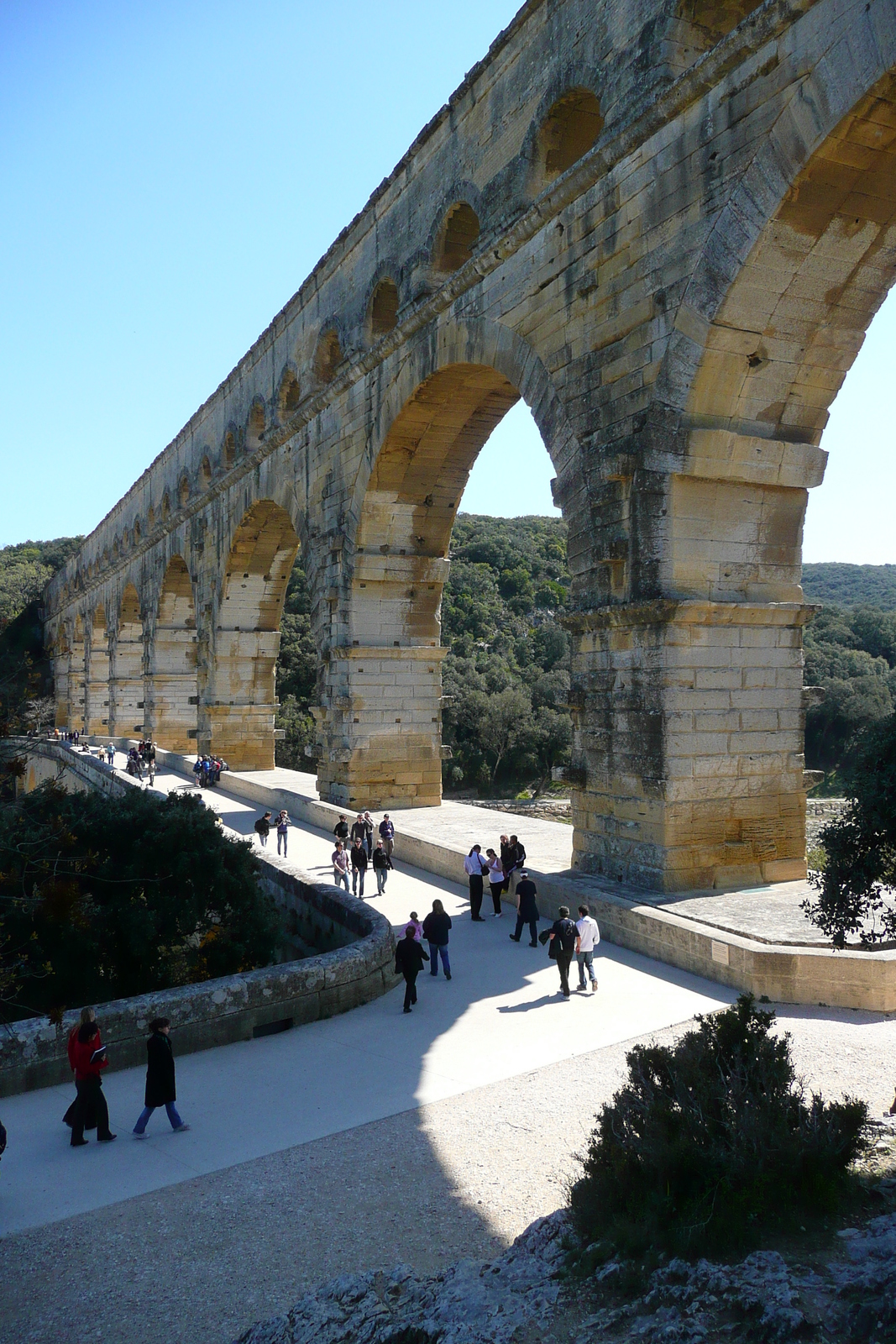 Picture France Pont du Gard 2008-04 88 - Tourist Attraction Pont du Gard