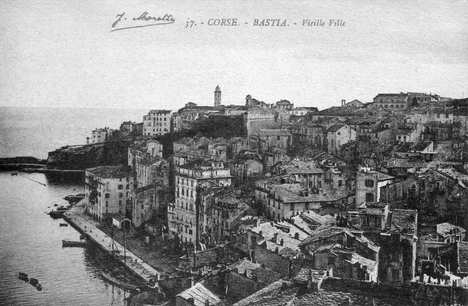 Picture France Corsica Old Postcards bastia 1900-01 119 - View bastia