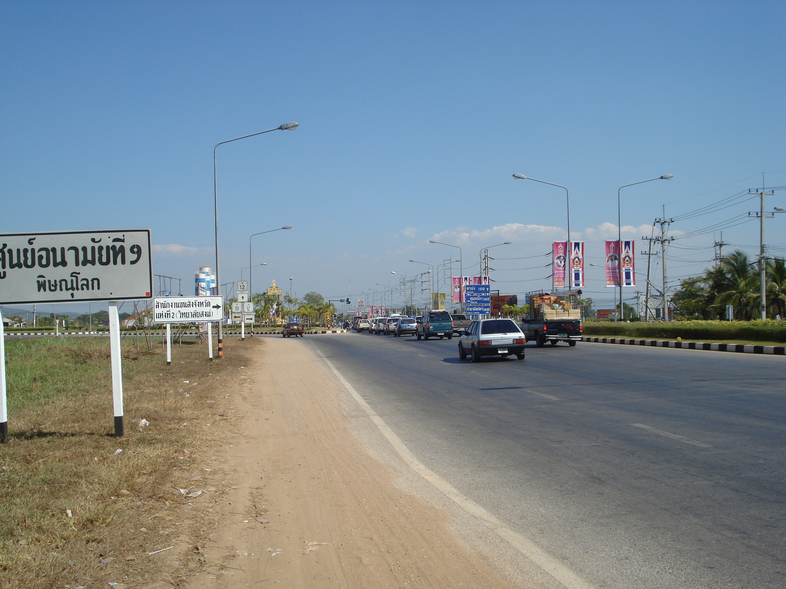 Picture Thailand Phitsanulok Mittraparp Road 2008-01 24 - Discover Mittraparp Road