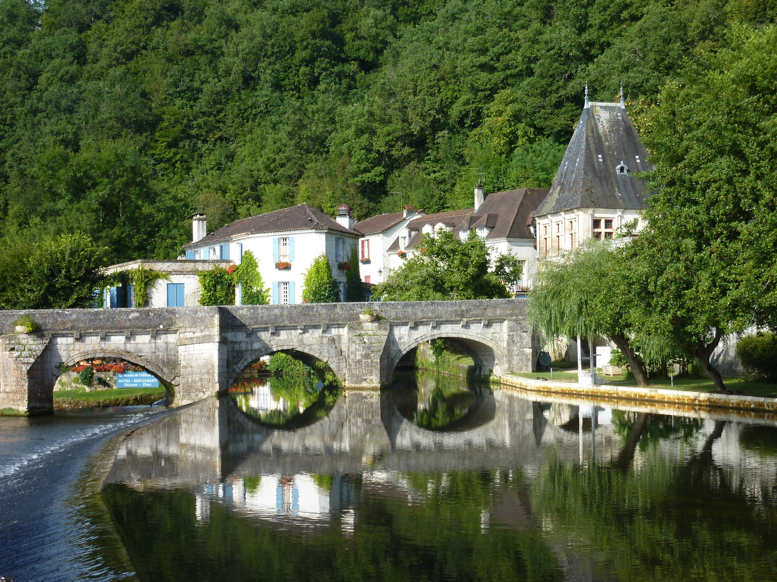 Picture France Brantome 2009-07 40 - View Brantome