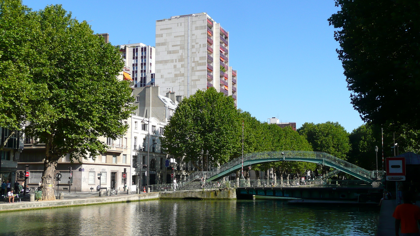 Picture France Paris Canal St Martin 2007-08 130 - Road Map Canal St Martin