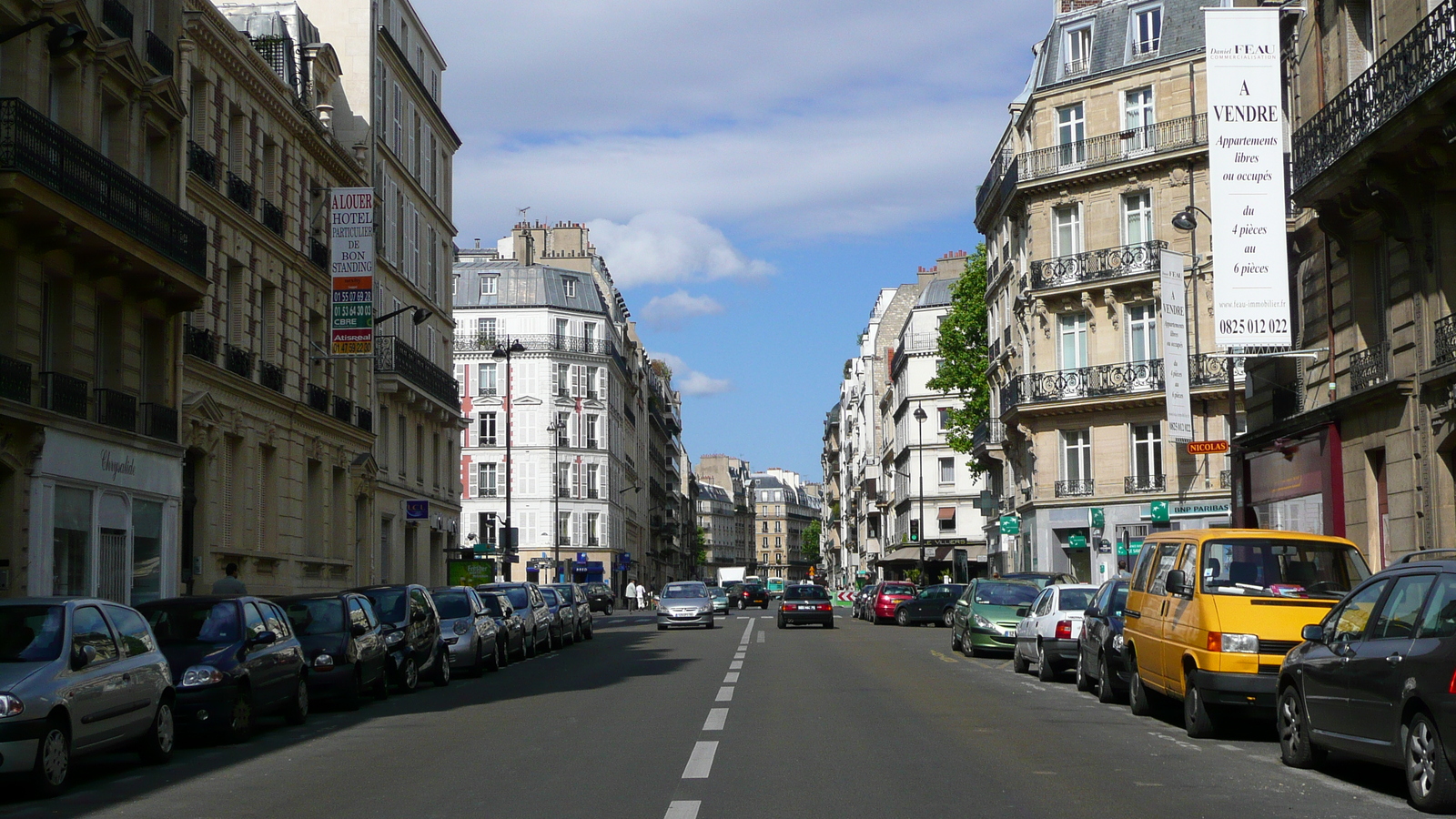 Picture France Paris 17th Arrondissement Rue Jouffroy d'Abbans 2007-05 24 - Perspective Rue Jouffroy d'Abbans