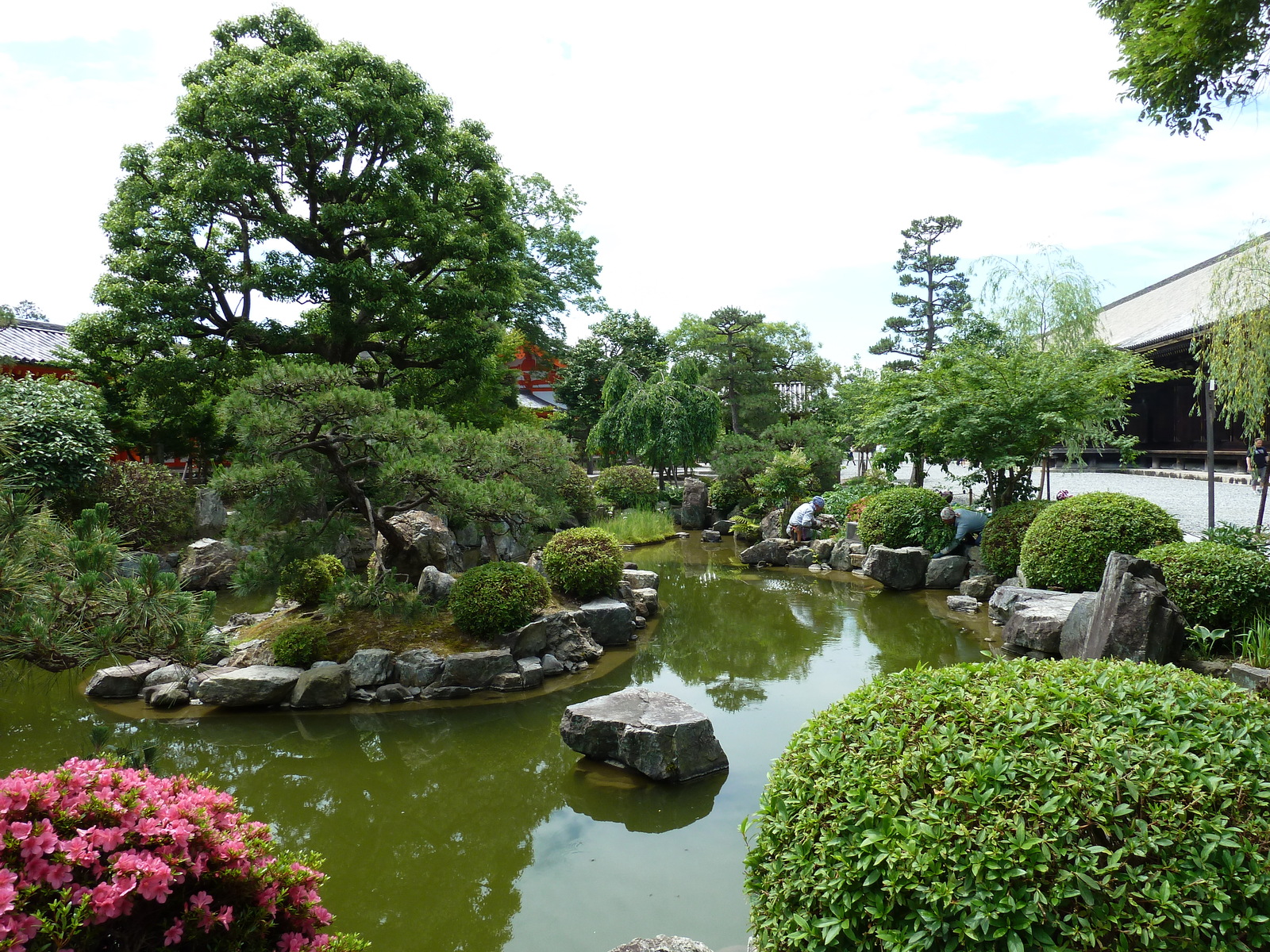 Picture Japan Kyoto Sanjusangendo temple 2010-06 11 - Views Sanjusangendo temple