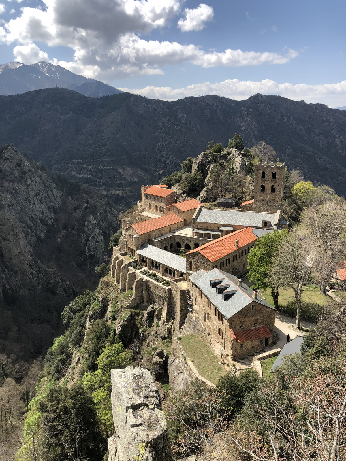 Picture France Abbaye Saint Martin du Canigou 2018-04 6 - Views Abbaye Saint Martin du Canigou