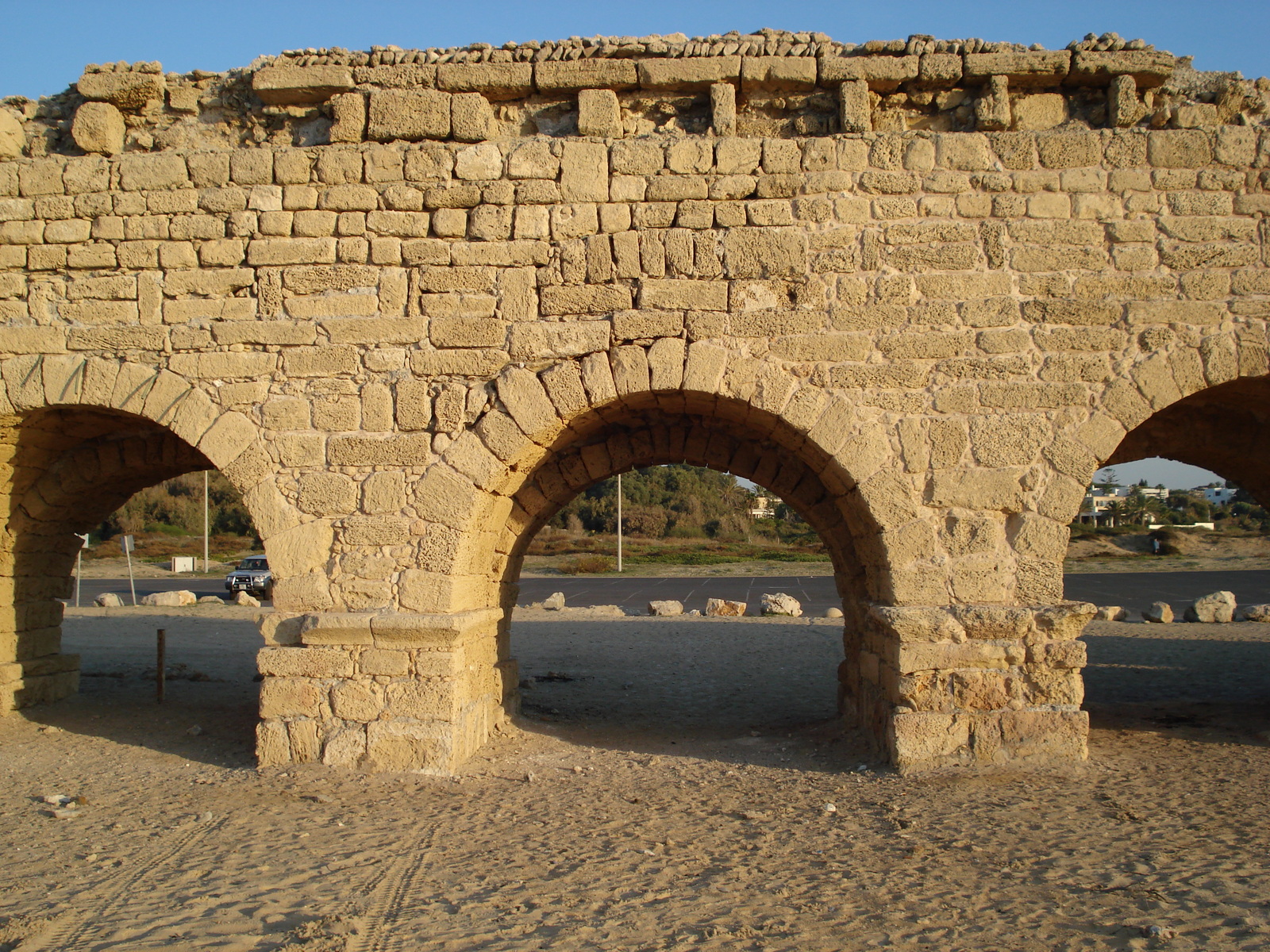 Picture Israel Caesarea 2006-12 129 - Road Map Caesarea