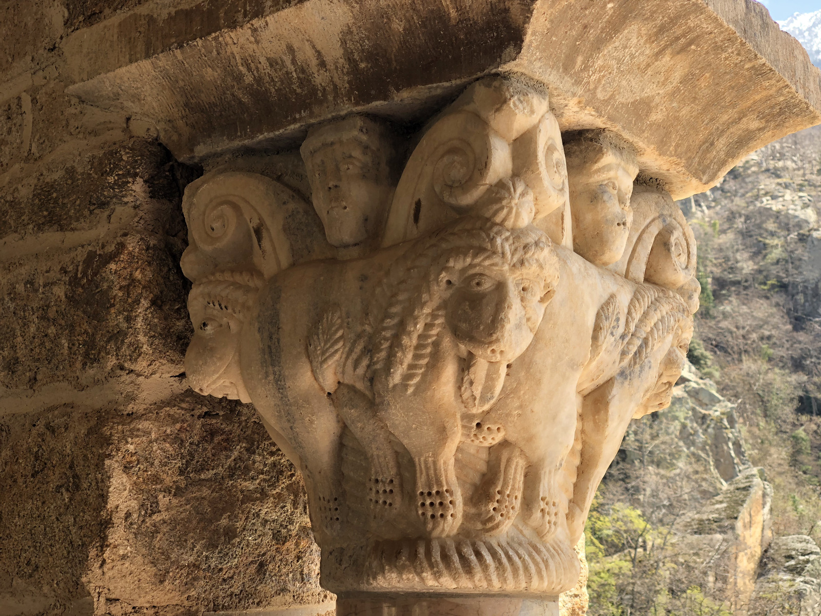 Picture France Abbaye Saint Martin du Canigou 2018-04 10 - Visit Abbaye Saint Martin du Canigou