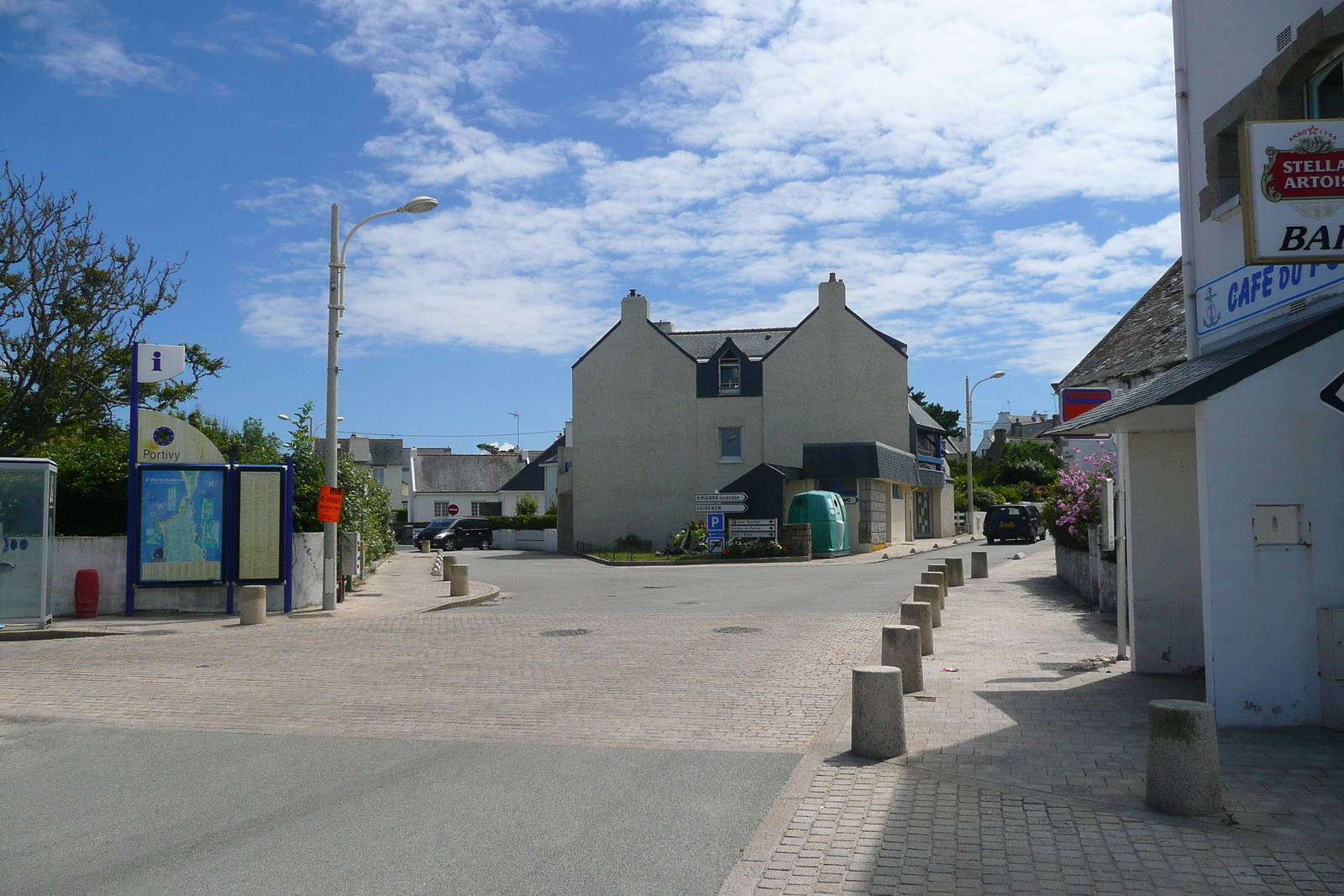 Picture France Quiberon peninsula Portivy 2008-07 29 - Road Portivy