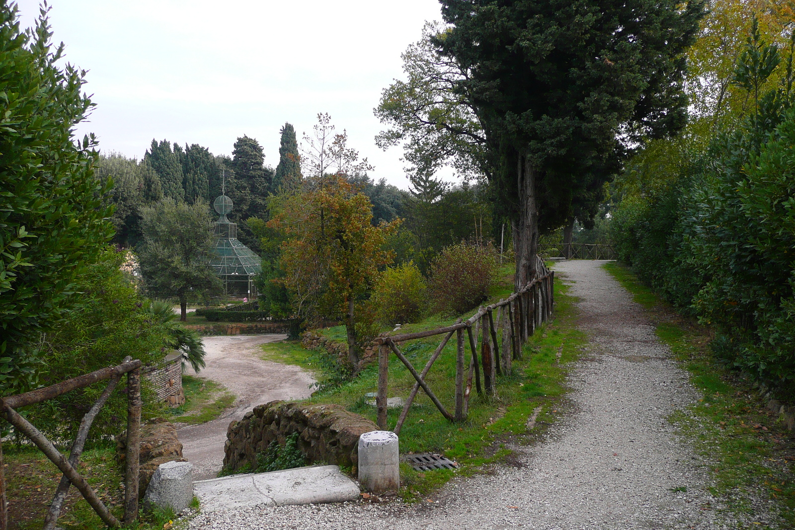 Picture Italy Rome Villa Sciarra 2007-11 13 - Perspective Villa Sciarra