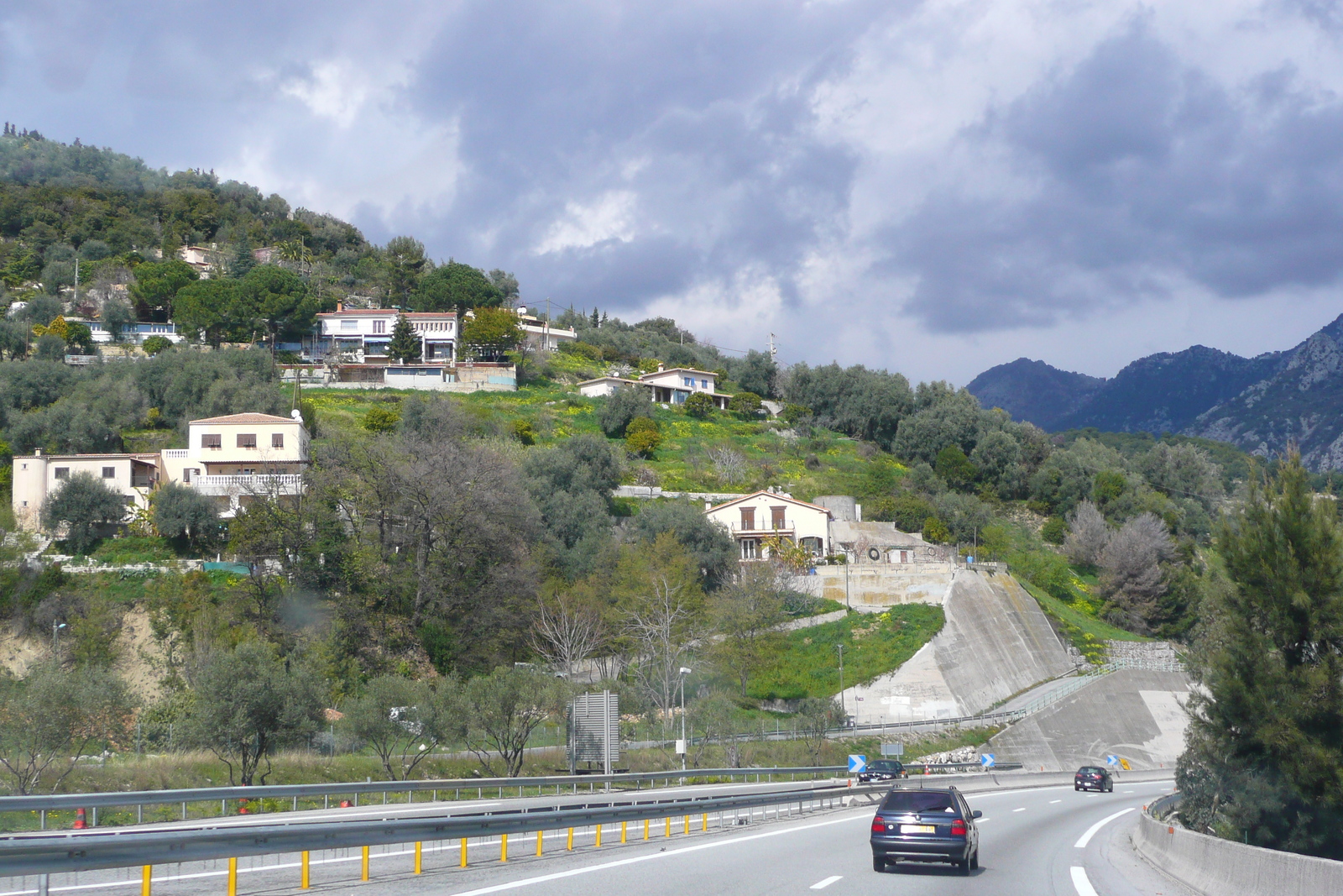 Picture France French Riviera Nice to Menton road 2008-03 26 - Flights Nice to Menton road