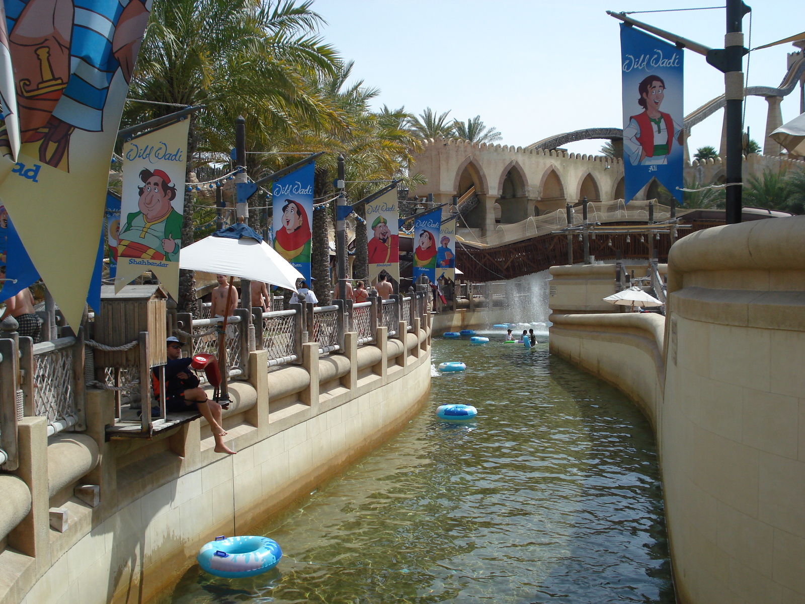 Picture United Arab Emirates Dubai Wild Wadi 2007-03 215 - View Wild Wadi