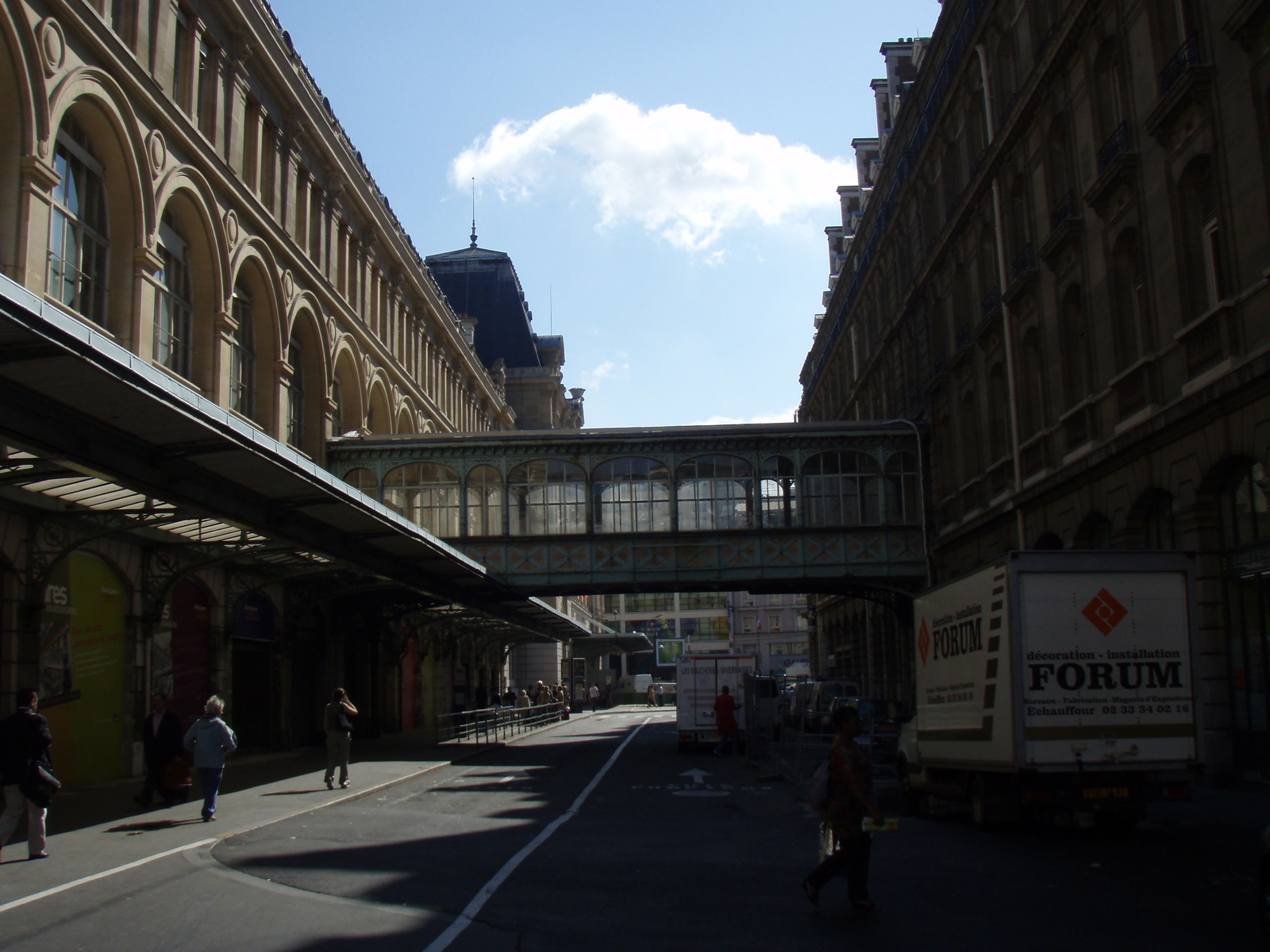 Picture France Paris Gare St Lazarre 2007-07 5 - Perspective Gare St Lazarre