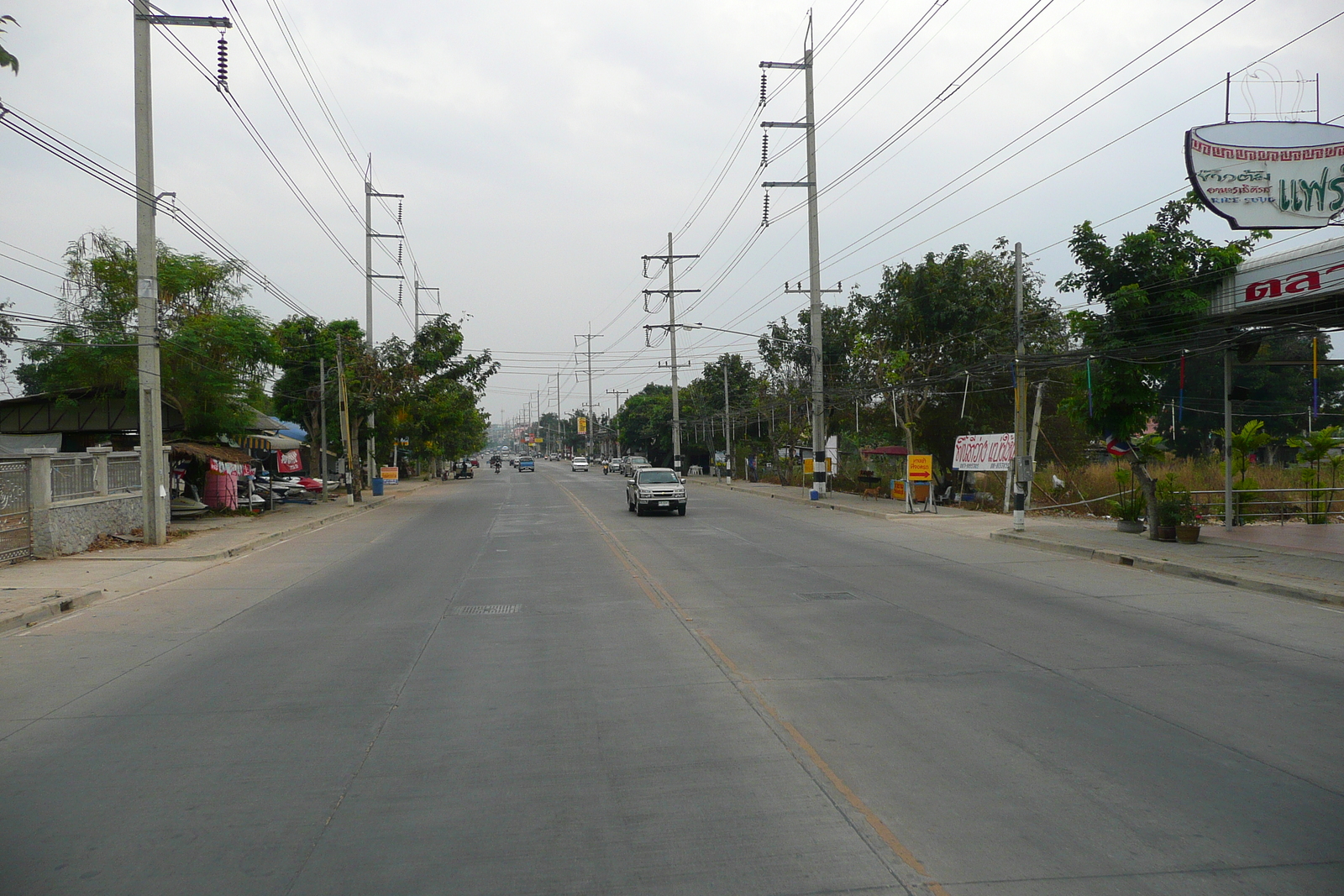 Picture Thailand Pattaya Theprasit 2008-01 20 - Road Theprasit