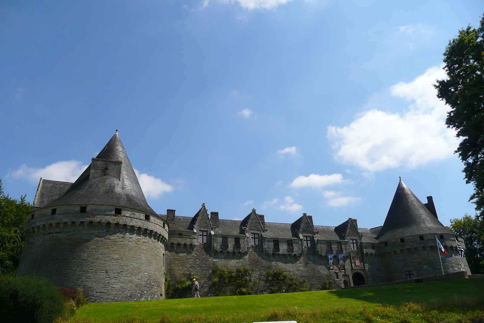 Picture France Pontivy Rohan's Dukes Castle 2007-08 8 - Road Map Rohan's Dukes Castle