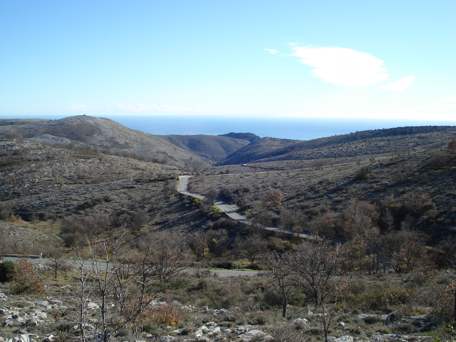 Picture France French Riviera Col de Vence road 2007-01 72 - Map Col de Vence road