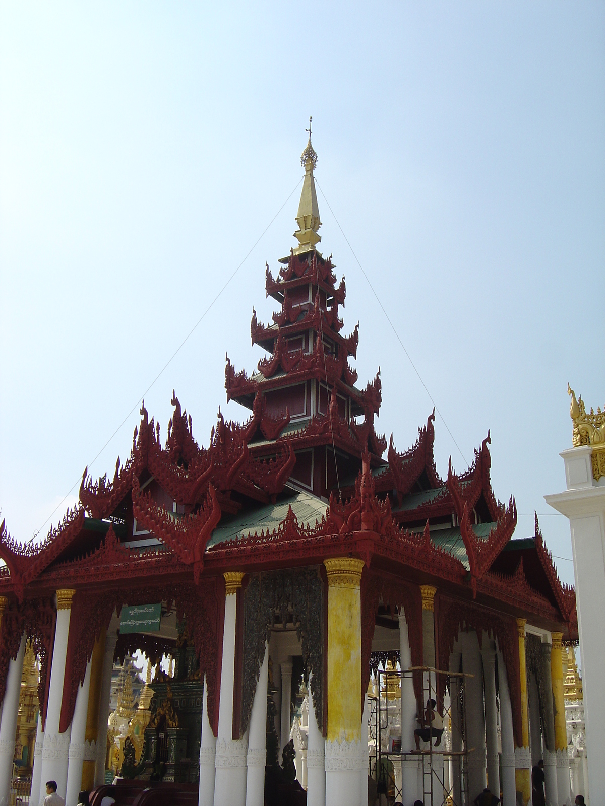 Picture Myanmar Yangon Shwedagon Pagoda 2005-01 27 - Travel Shwedagon Pagoda