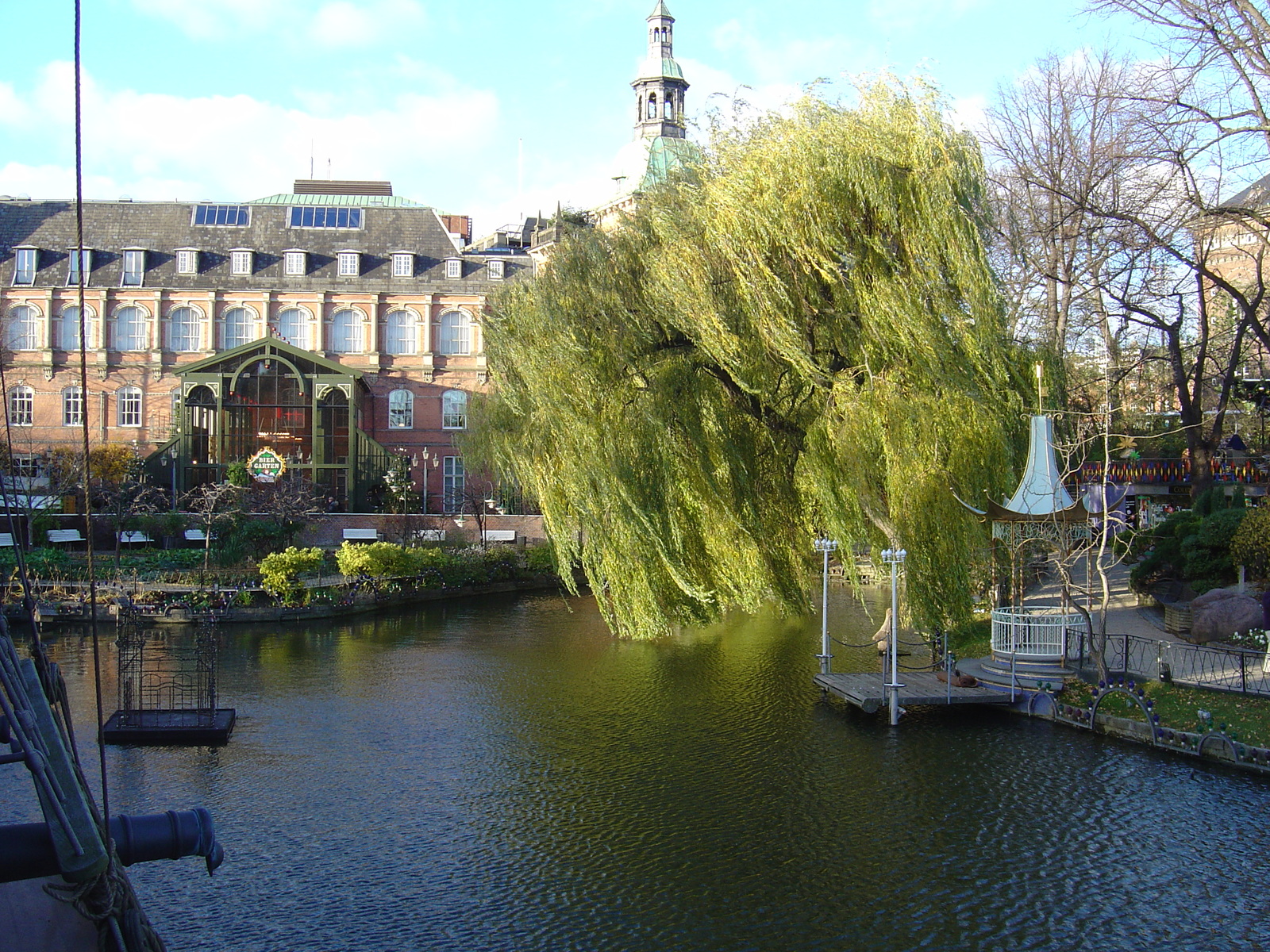 Picture Denmark Copenhagen Tivoli Park 2004-11 25 - View Tivoli Park