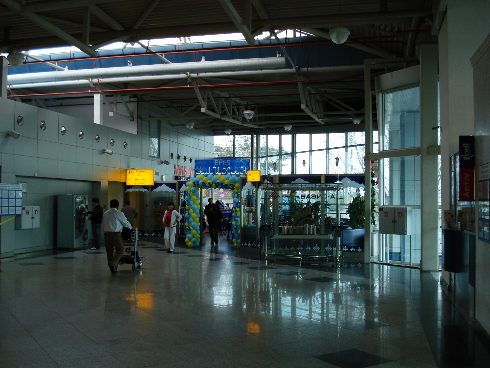 Picture Kazakhstan Almaty Airport 2007-03 2 - View Almaty Airport