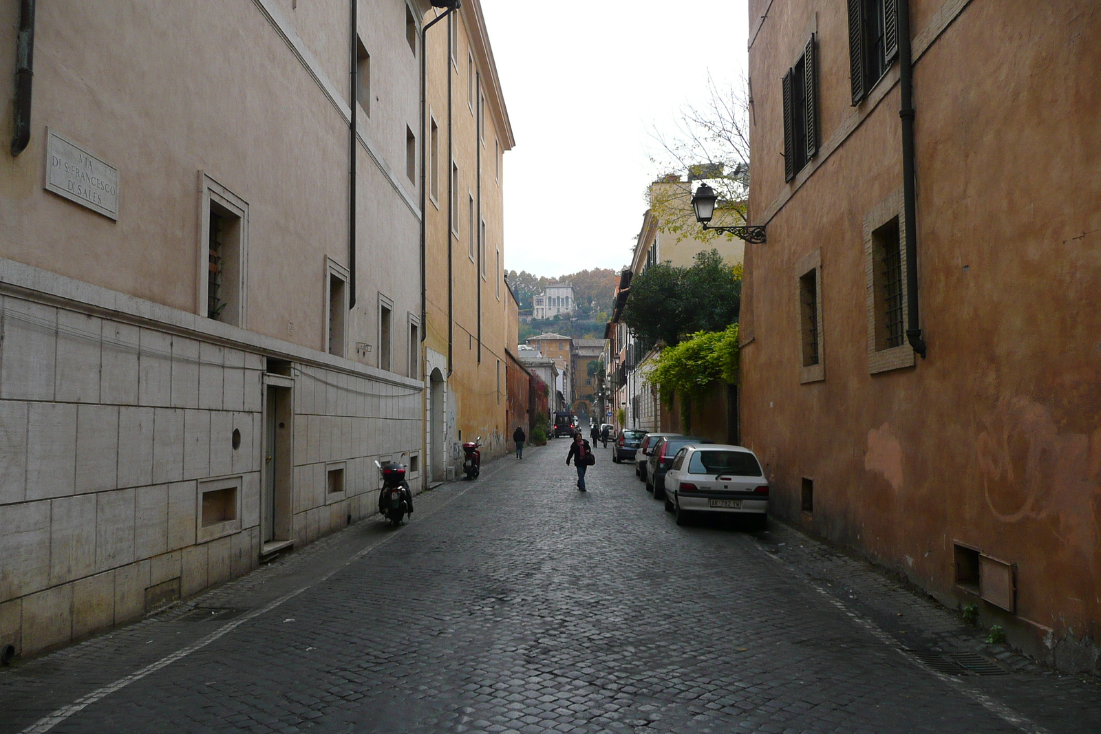 Picture Italy Rome Via della Lungara 2007-11 14 - Car Via della Lungara