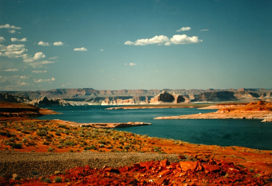 Picture United States Lake Powell 1992-08 3 - Perspective Lake Powell