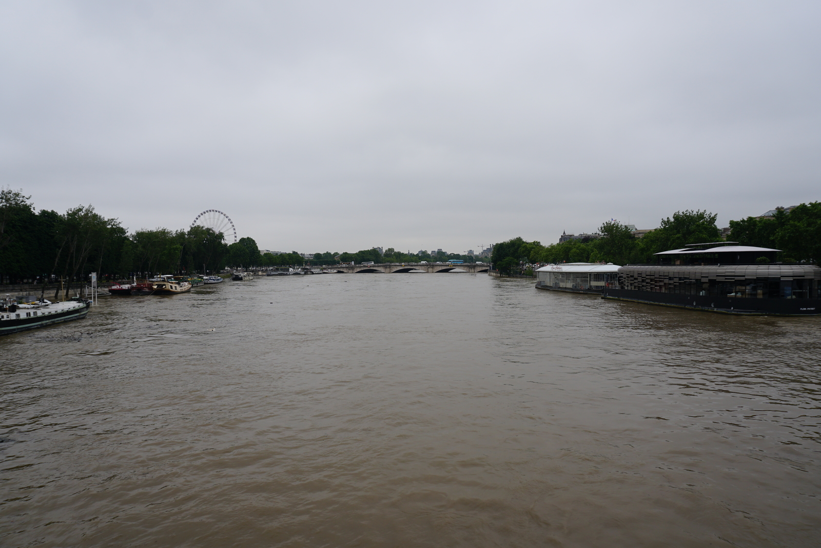 Picture France Paris Seine river 2016-06 82 - Flights Seine river