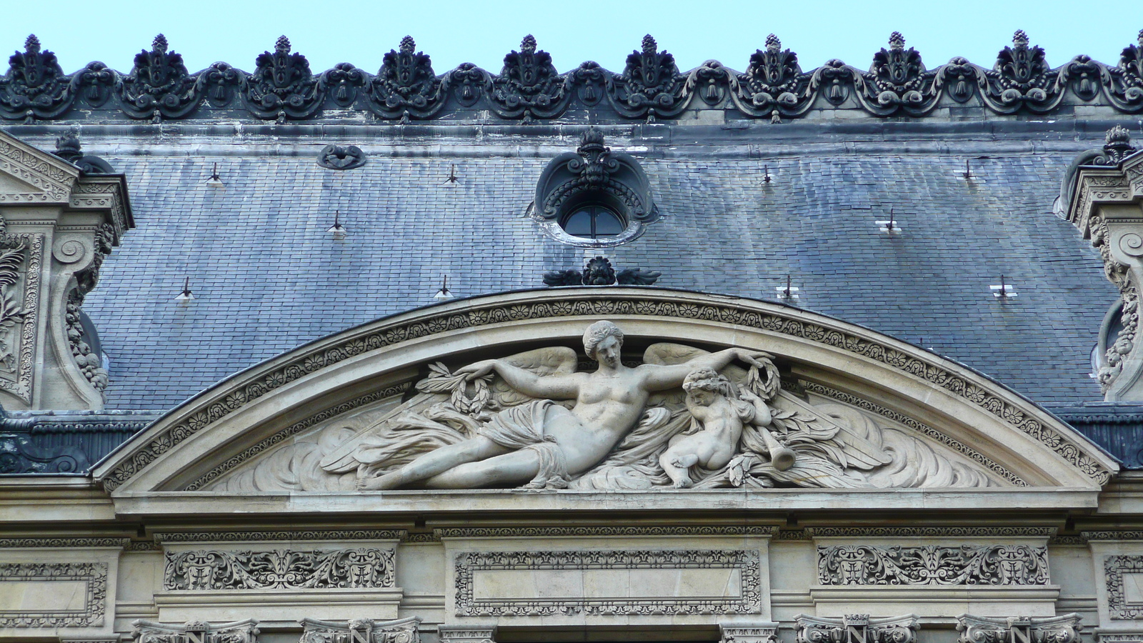 Picture France Paris Louvre Riverside facade of Louvre 2007-07 23 - Discover Riverside facade of Louvre