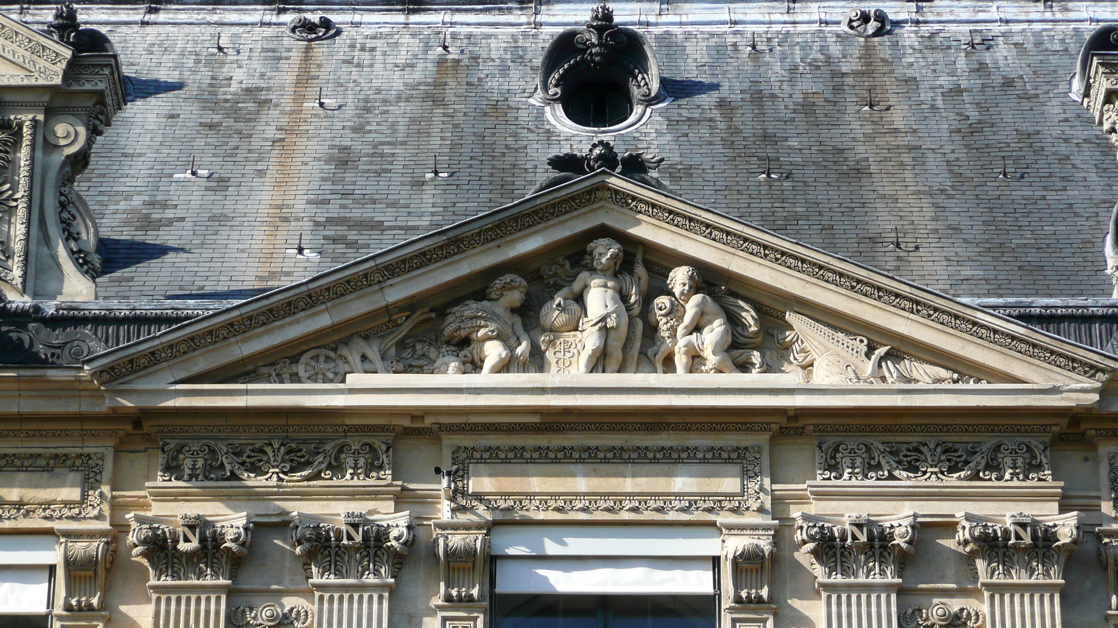 Picture France Paris Louvre Riverside facade of Louvre 2007-07 70 - Sightseeing Riverside facade of Louvre