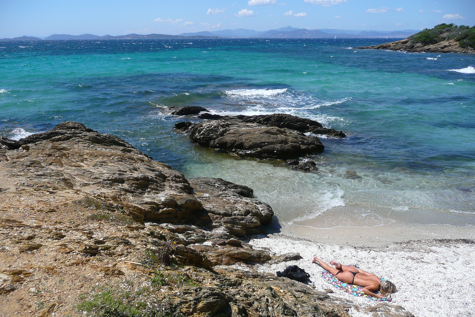 Picture France Porquerolles Island Lequin beach 2008-05 2 - Photographers Lequin beach