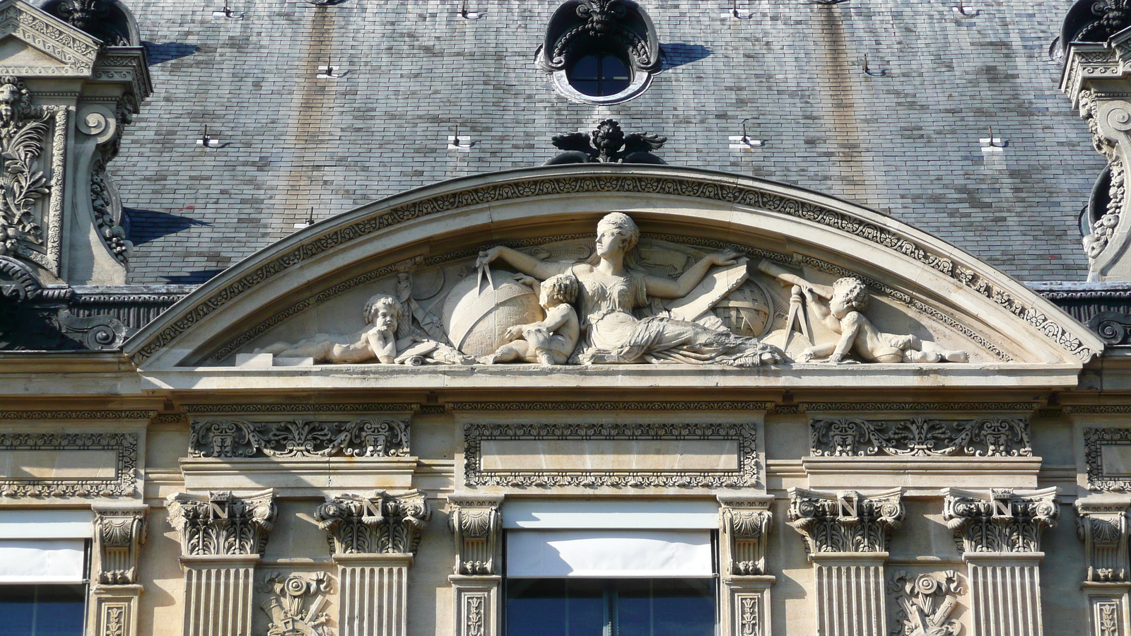 Picture France Paris Louvre Riverside facade of Louvre 2007-07 53 - Views Riverside facade of Louvre