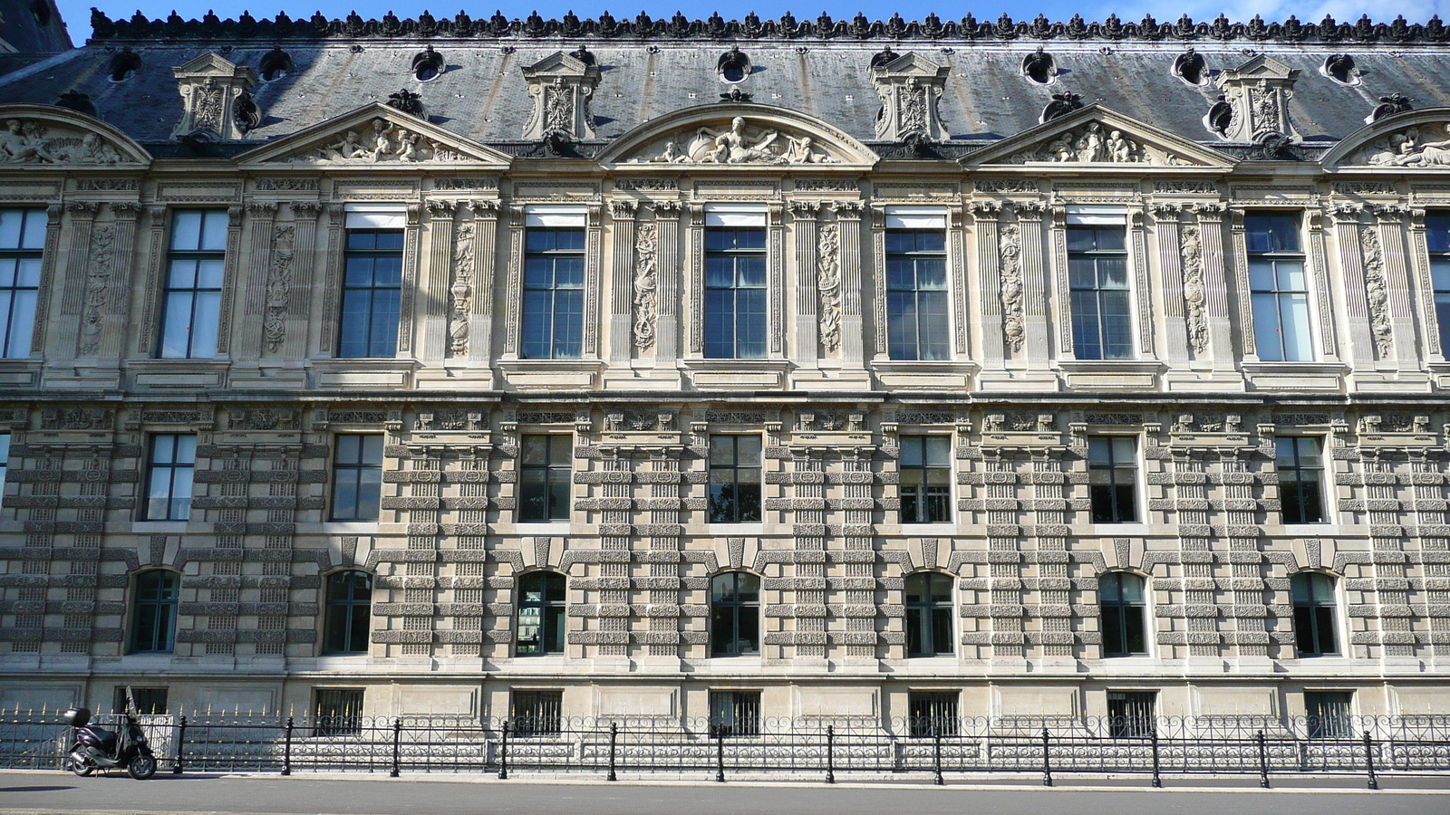 Picture France Paris Louvre Riverside facade of Louvre 2007-07 60 - Visit Riverside facade of Louvre