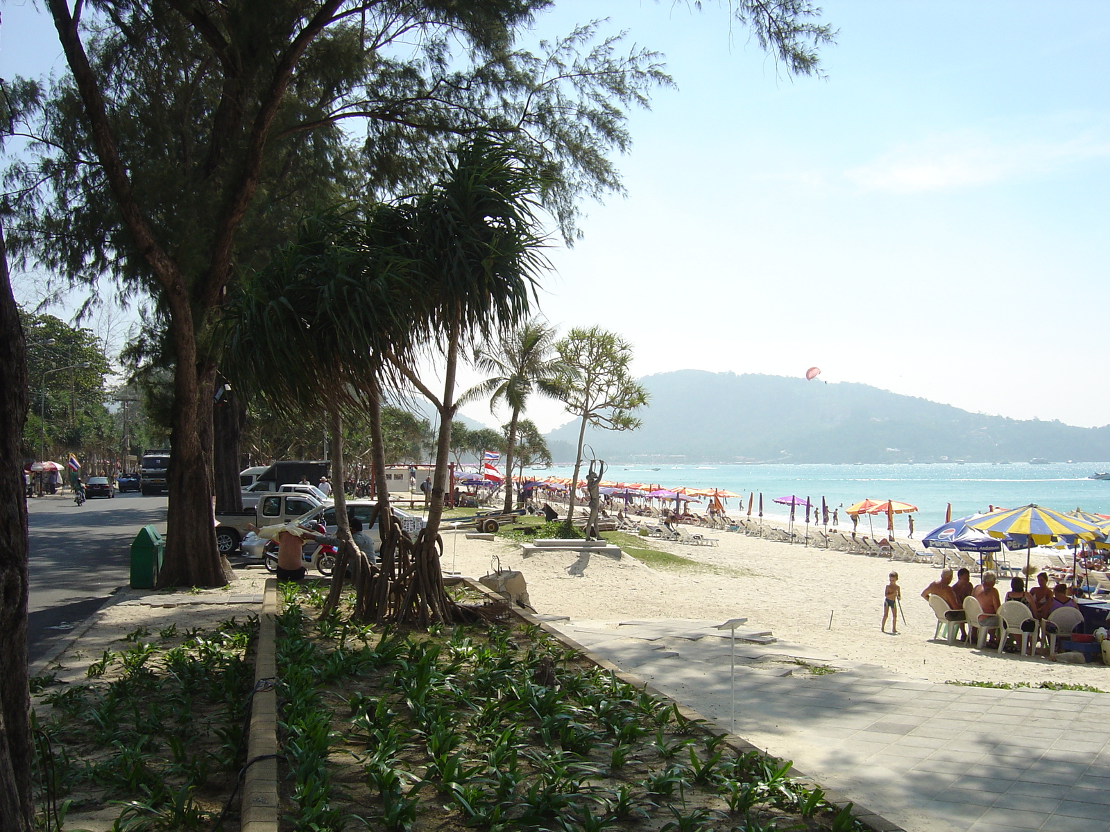 Picture Thailand Phuket Patong Beach 2005-12 19 - Car Beach