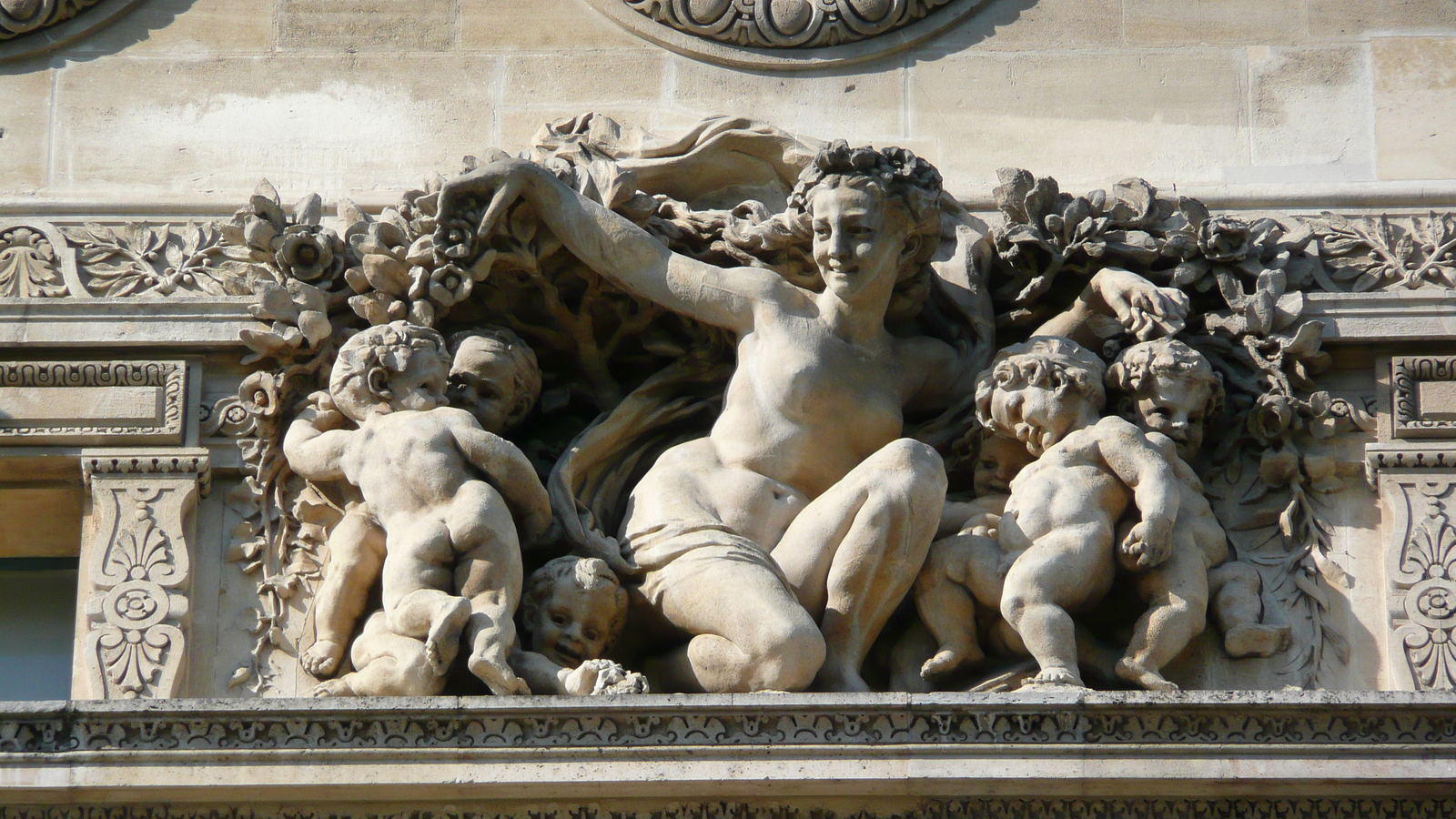 Picture France Paris Louvre Riverside facade of Louvre 2007-07 1 - View Riverside facade of Louvre