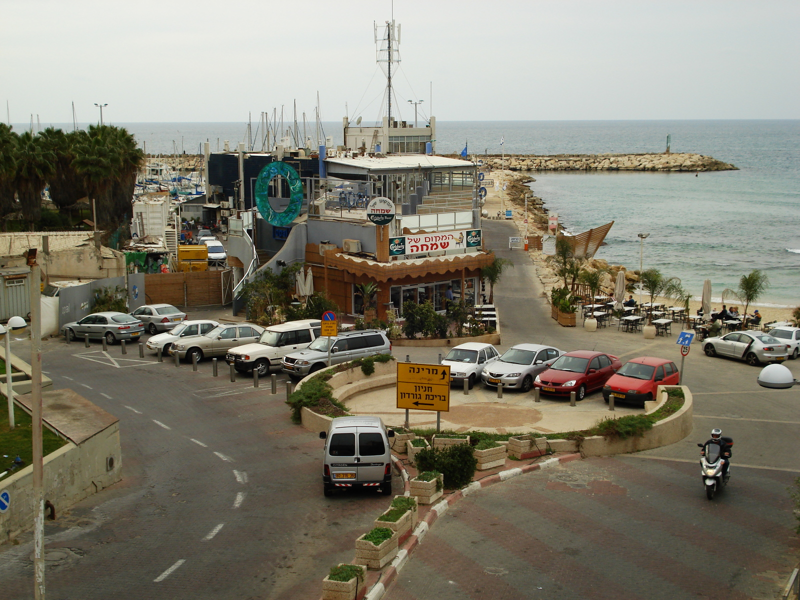 Picture Israel Tel Aviv Tel Aviv Sea Shore 2006-12 53 - Road Map Tel Aviv Sea Shore