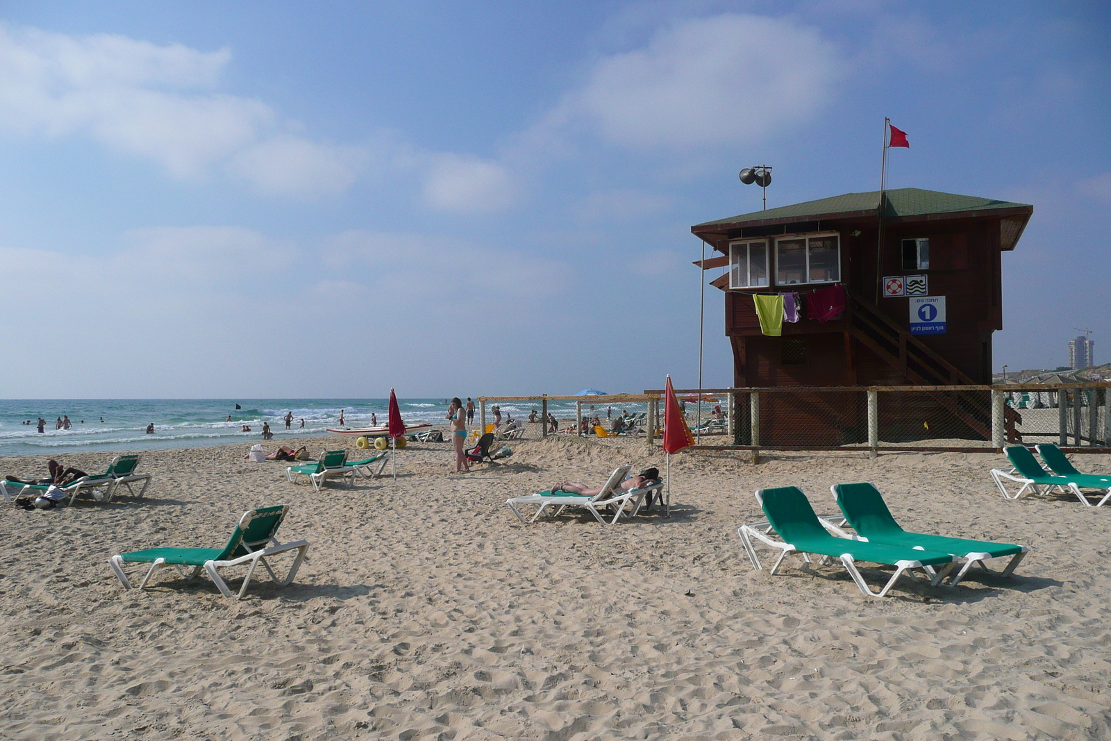 Picture Israel Rishon Le Zion Beach 2007-06 44 - View Rishon Le Zion Beach