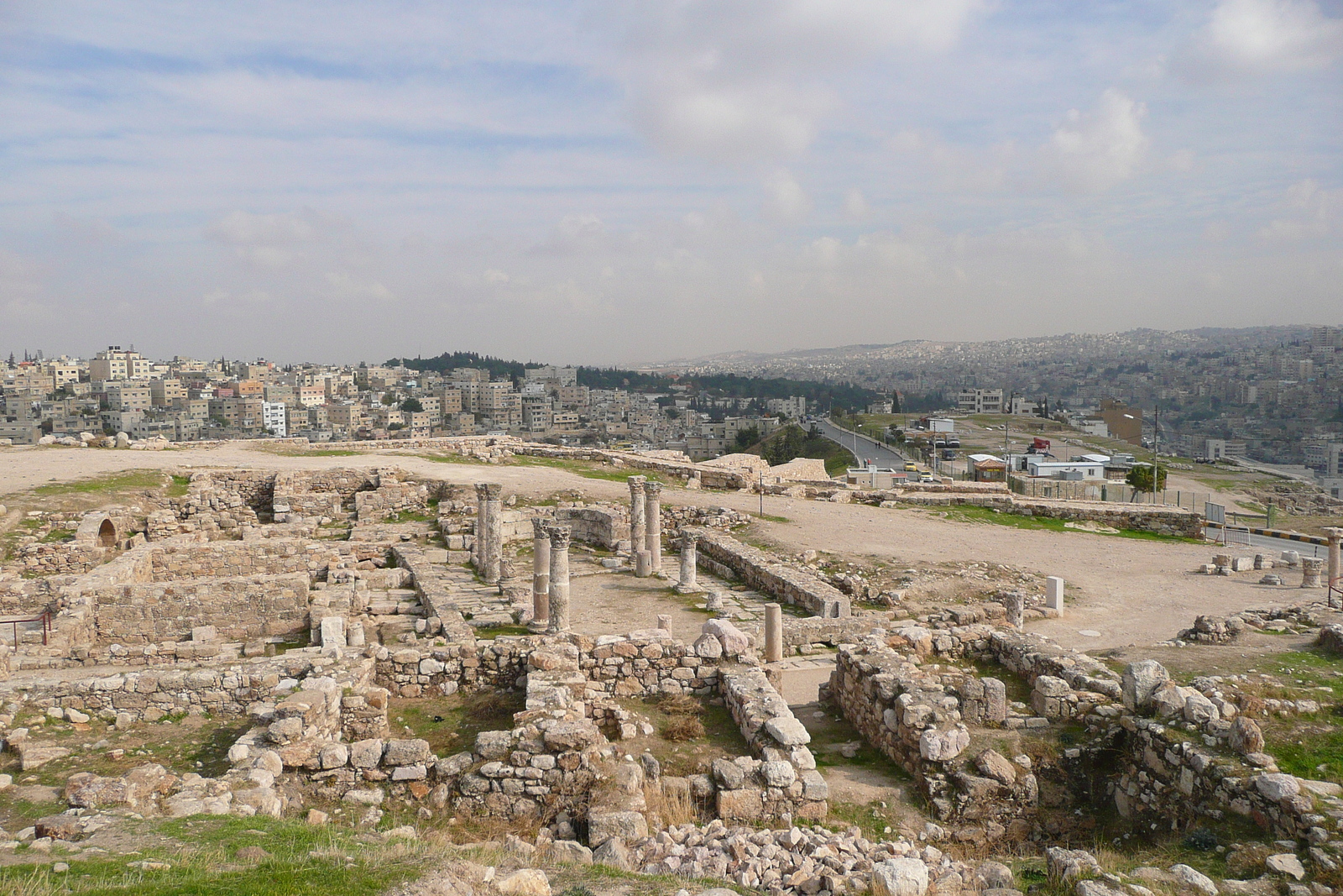 Picture Jordan Amman Amman Citadel 2007-12 41 - Map Amman Citadel