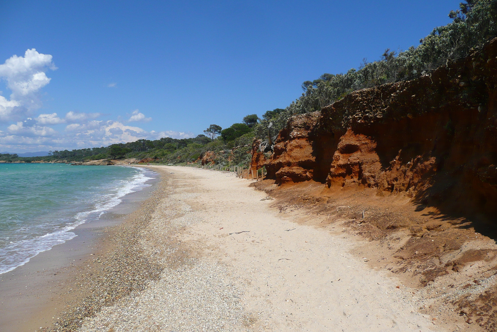 Picture France Porquerolles Island Courtade beach 2008-05 0 - Flight Courtade beach