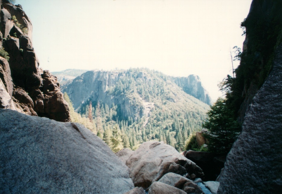 Picture United States Yosemite National Park 1992-08 1 - Map Yosemite National Park