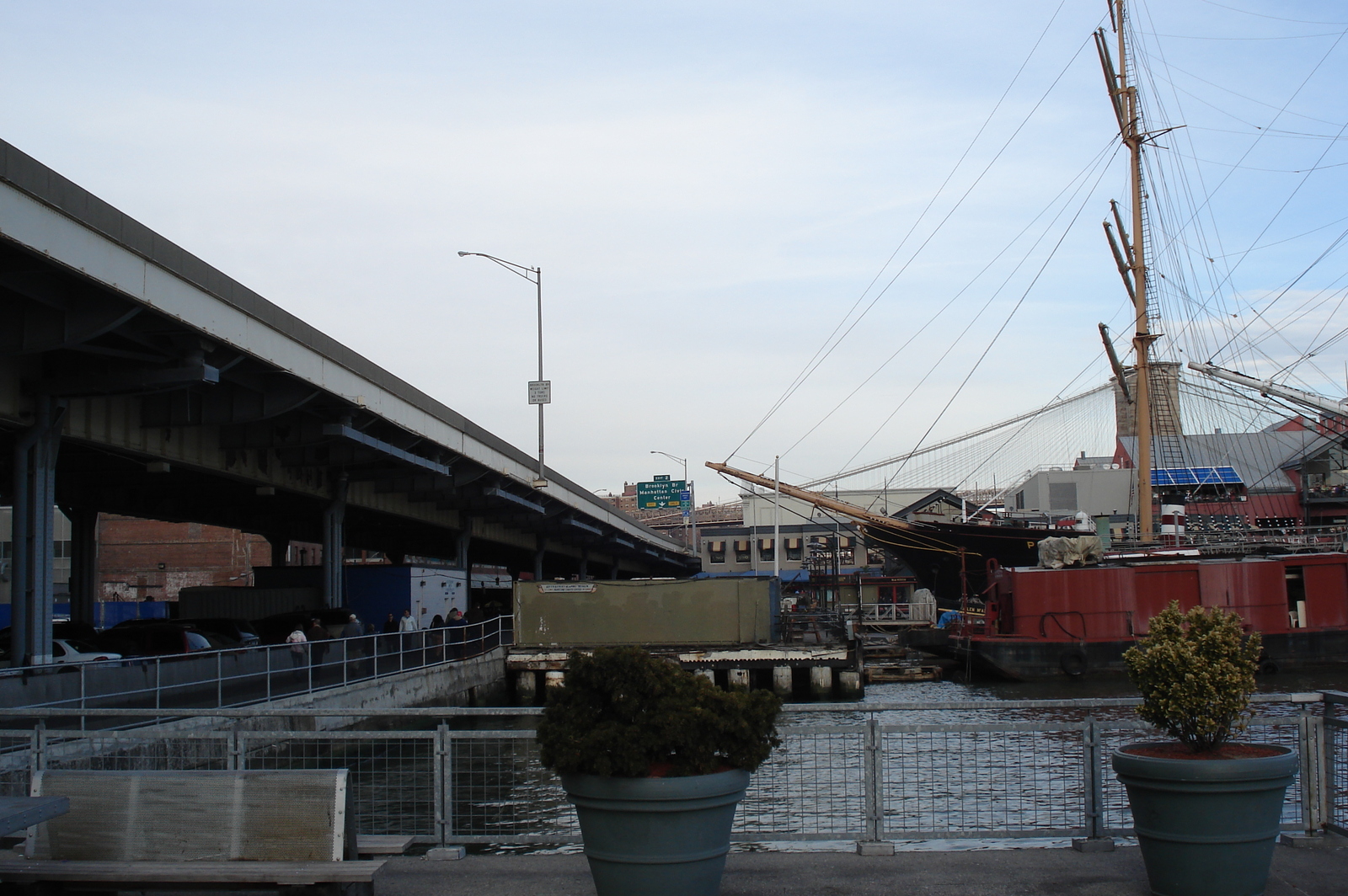 Picture United States New York South Street seaport 2006-03 35 - Map South Street seaport