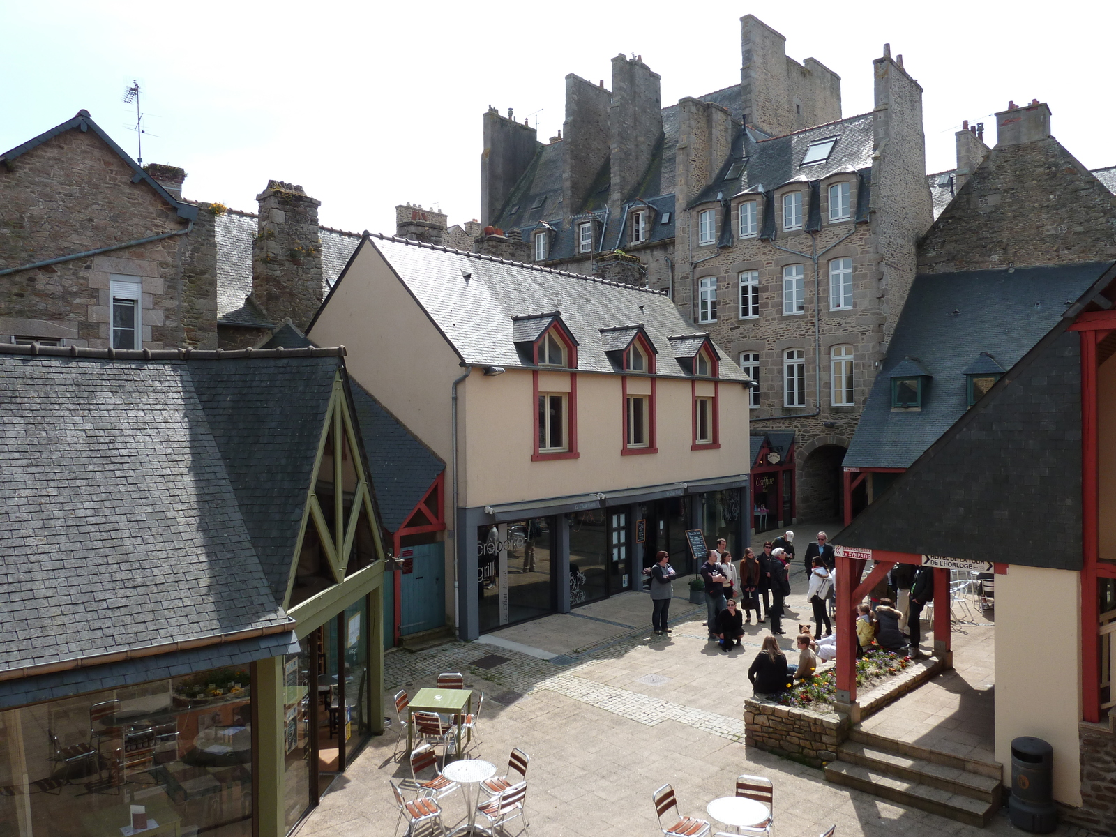 Picture France Dinan Dinan clock tower 2010-04 27 - Trip Dinan clock tower