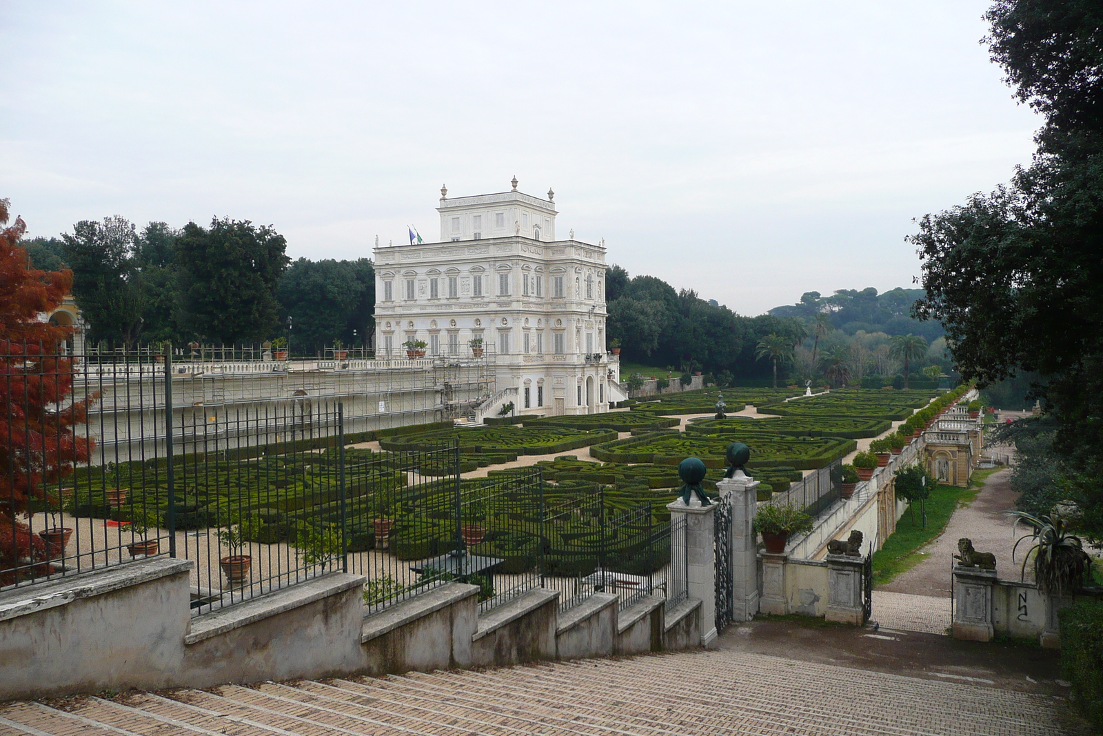 Picture Italy Rome Villa Doria Pamphili 2007-11 11 - Perspective Villa Doria Pamphili