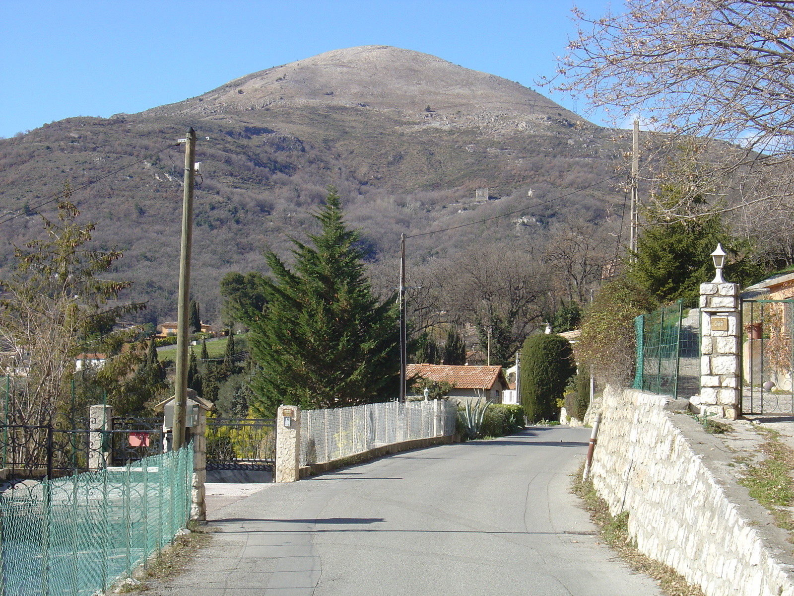 Picture France Vence 2005-02 22 - Road Map Vence