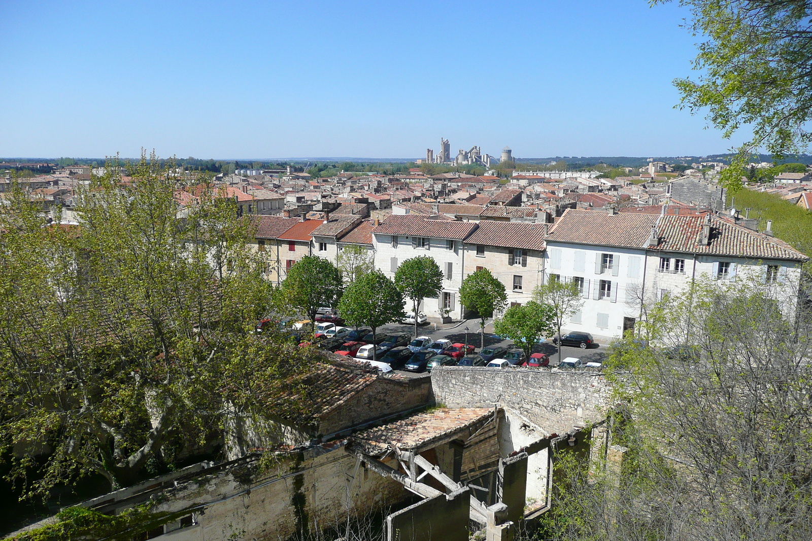 Picture France Beaucaire Beaucaire castle 2008-04 21 - View Beaucaire castle