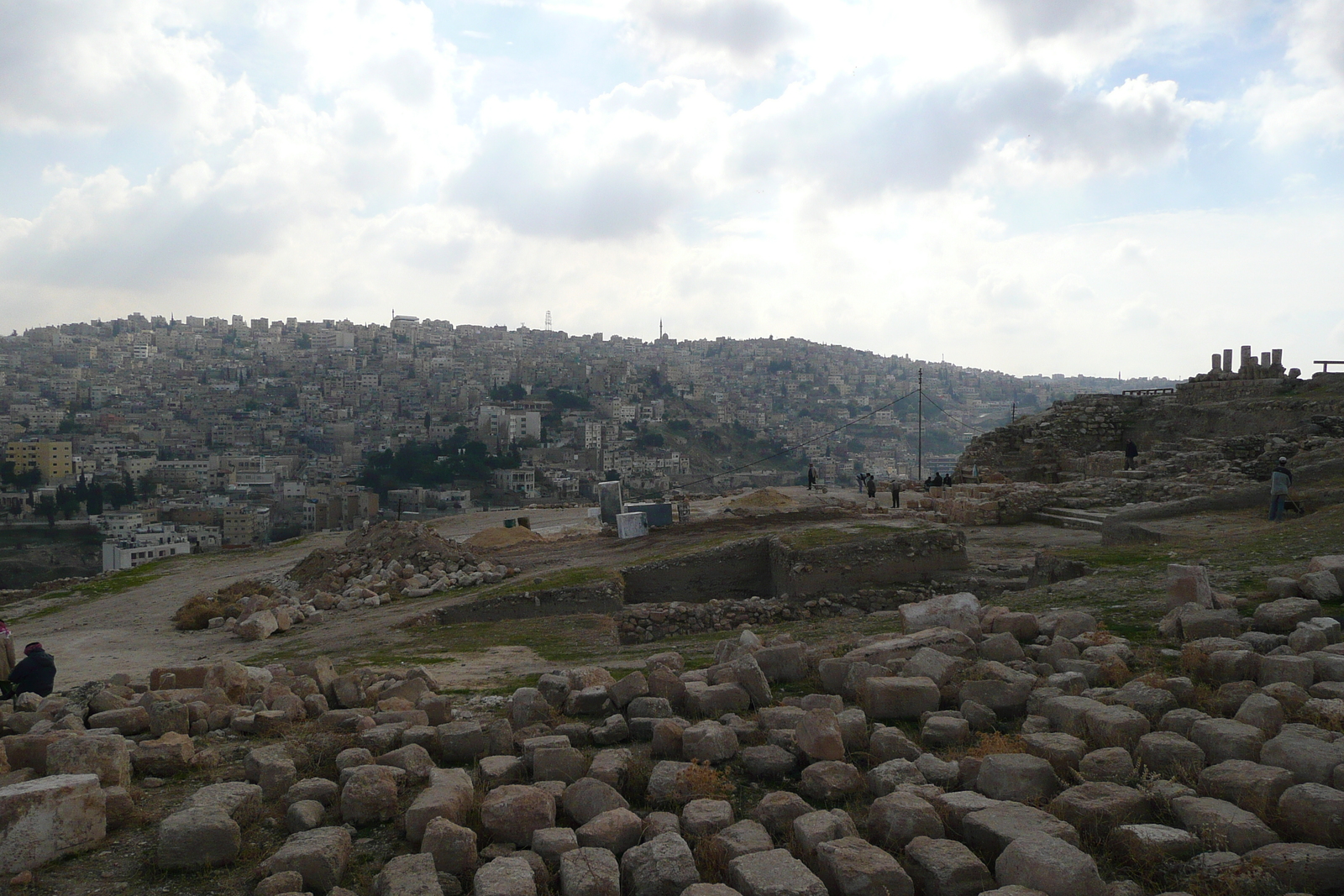 Picture Jordan Amman Amman Citadel 2007-12 5 - Perspective Amman Citadel