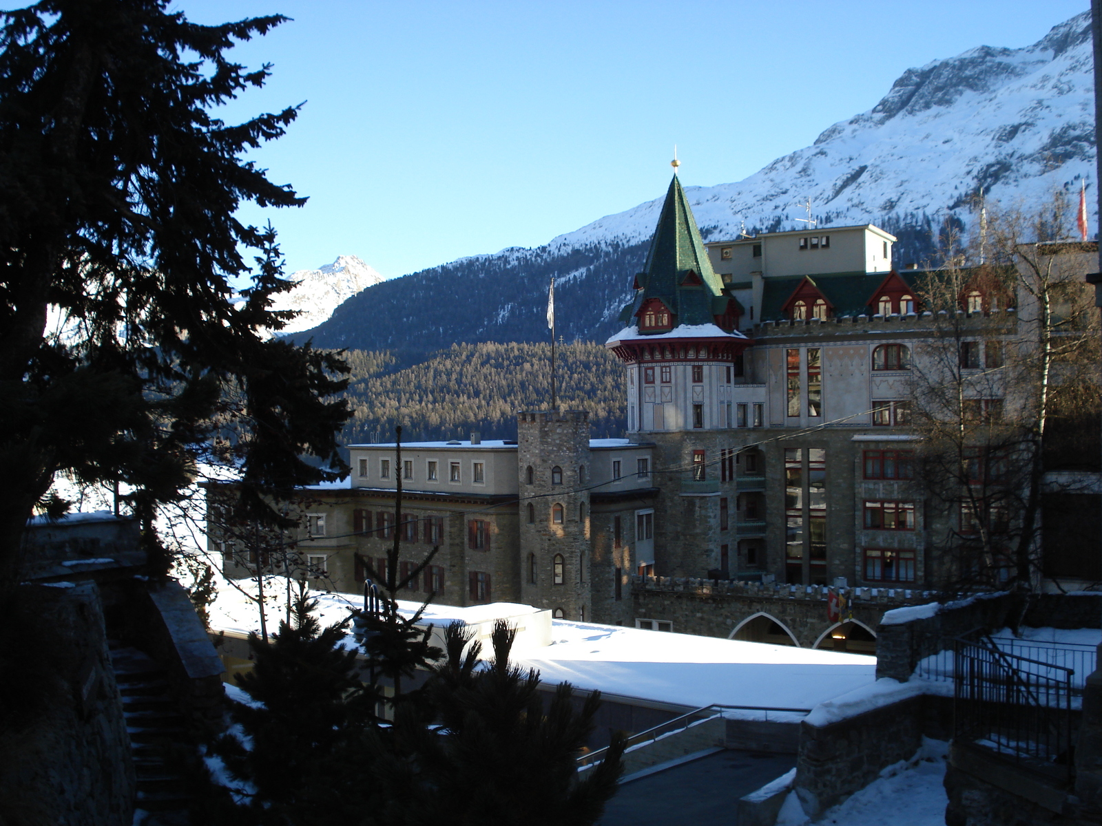 Picture Swiss St Moritz 2007-01 238 - Road St Moritz